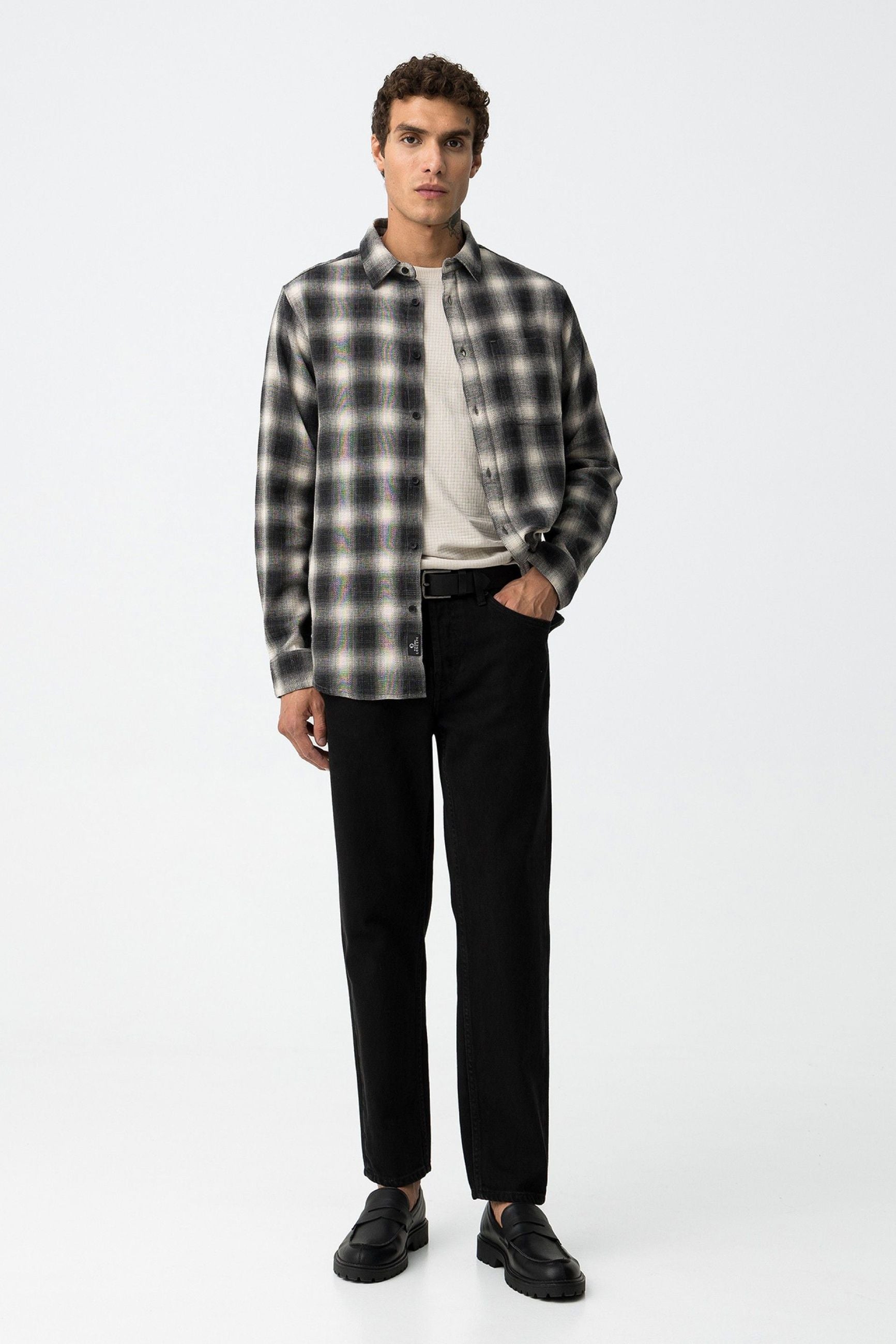 JEANS COLE_67 IN TELA FISSA - RELAXED FIT 10062169.NER