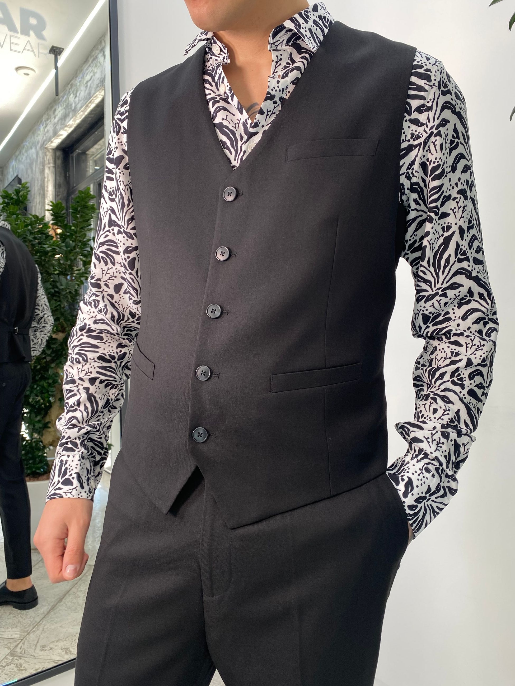 GILET DA ABITO - REGULAR FIT GLE1012SS.NER