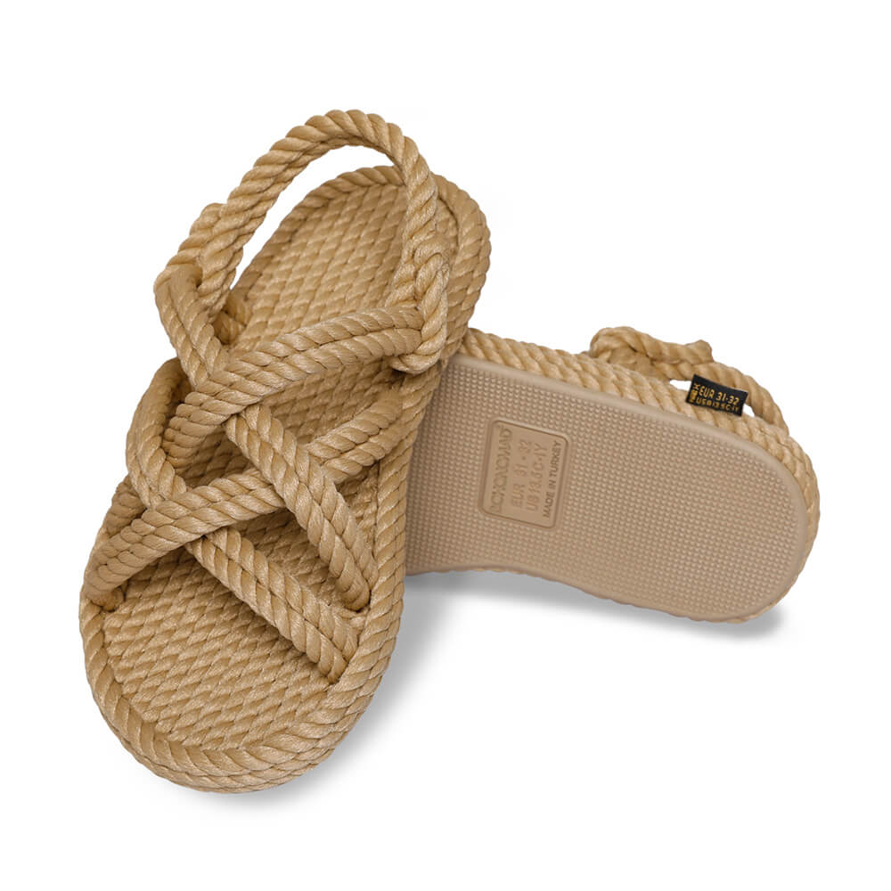 SANDALI BODRUM IN CORDA DA BAMBINO