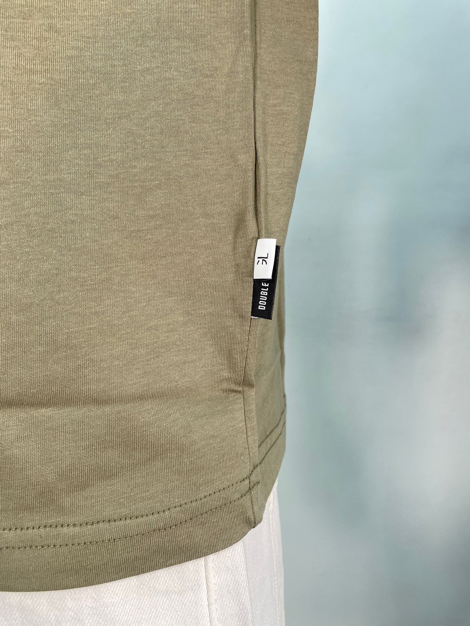 T-SHIRT BASIC IN 100% JERSEY DI COTONE - SEMI OVER FIT GLW2256F-S25.VMIL