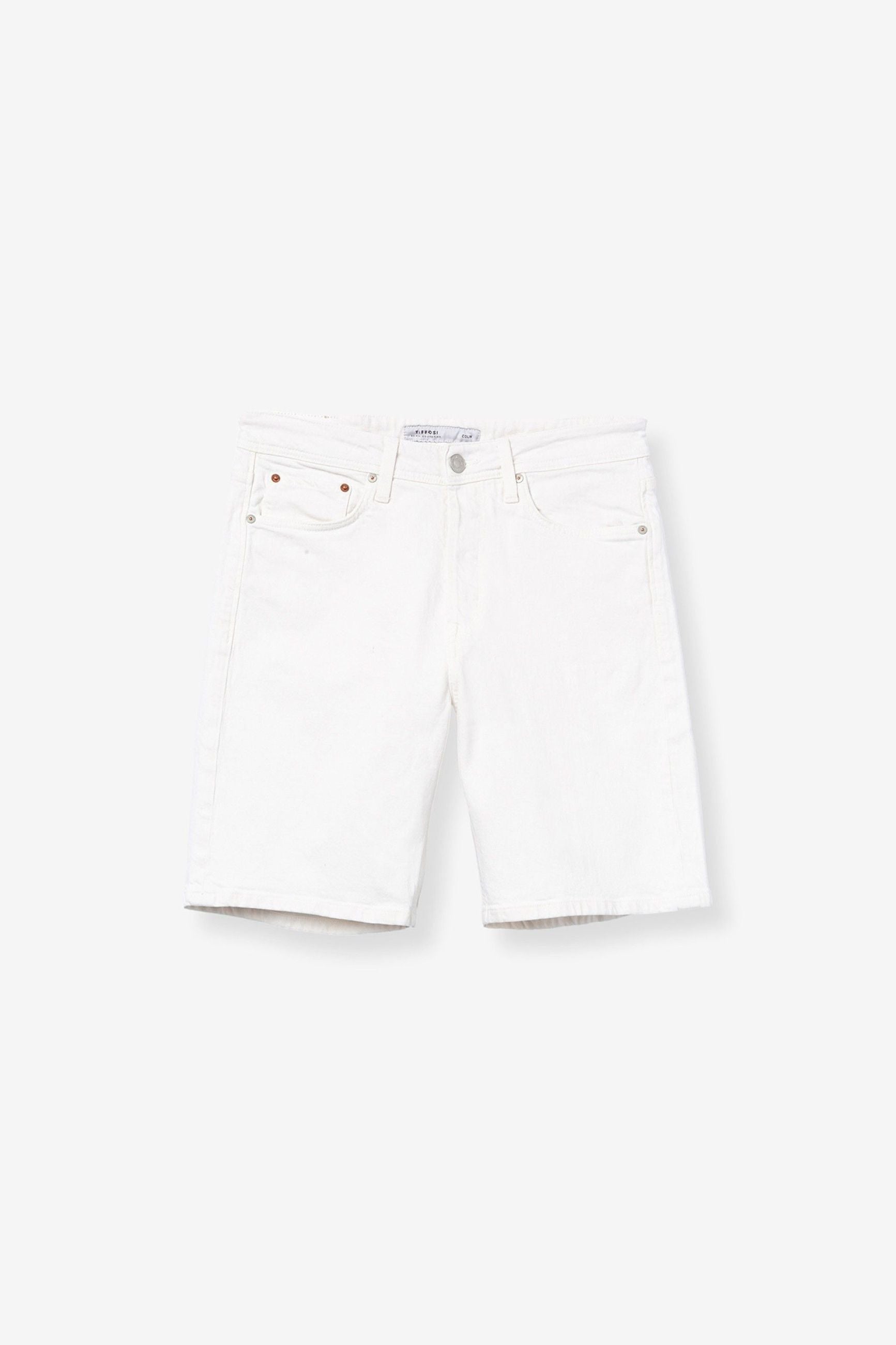 BERMUDA IN JEANS COLIN_19 WHITE WASH - REGULAR FIT 10065093
