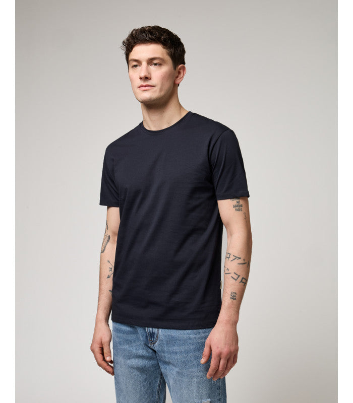 T-SHIRT BASIC IN 100% COTONE EXTRA FINE - REGULAR FIT GL1078F-S25.BLU
