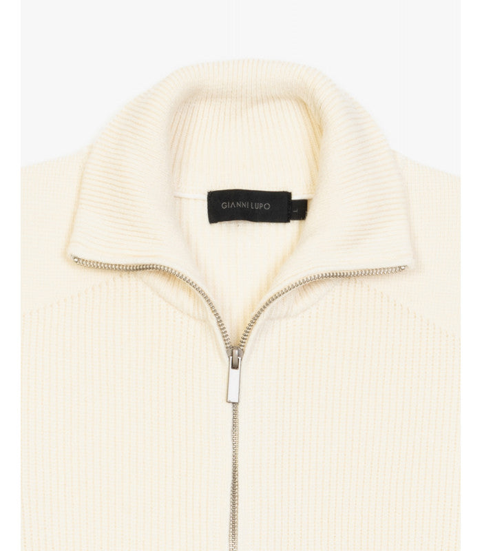 MAGLIA APERTA CON ZIP E TASCHE ZIPPATE - REGULAR FIT GL35051-F25.PAN