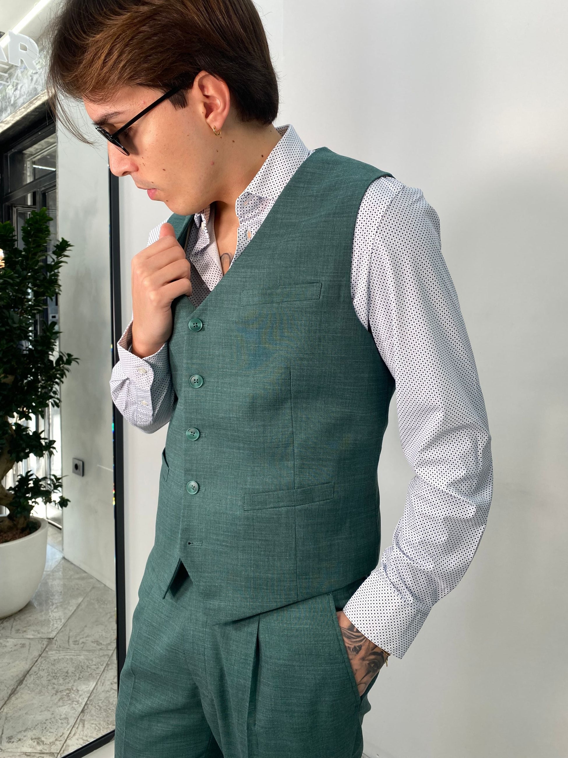 GILET DA ABITO - REGULAR FIT GLE1012SS.VER