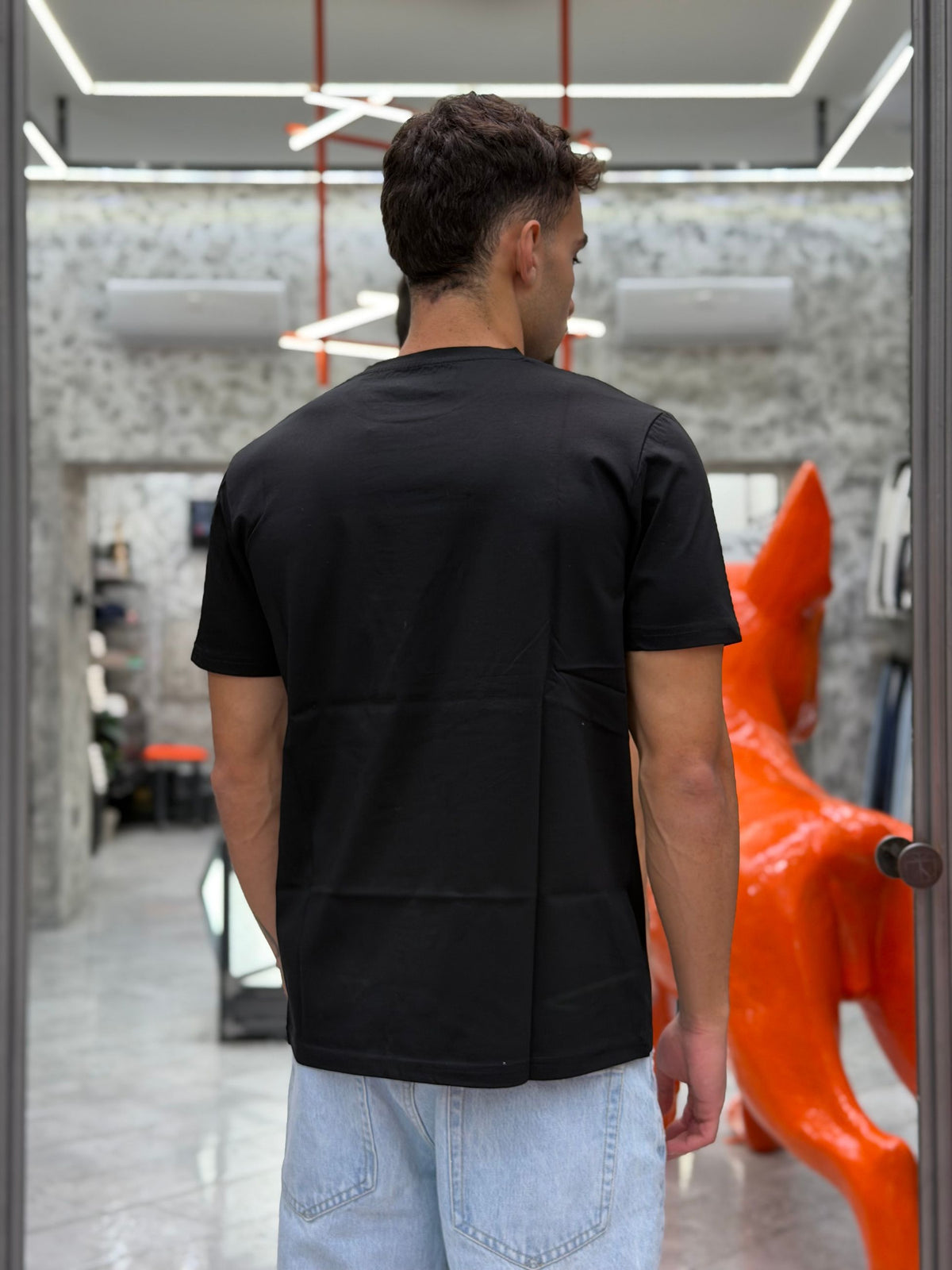 T-SHIRT IN PREGIATO ED ELEGANTE COTONE MERCERIZZATO - REGULAR FIT MK9910094-26.NER