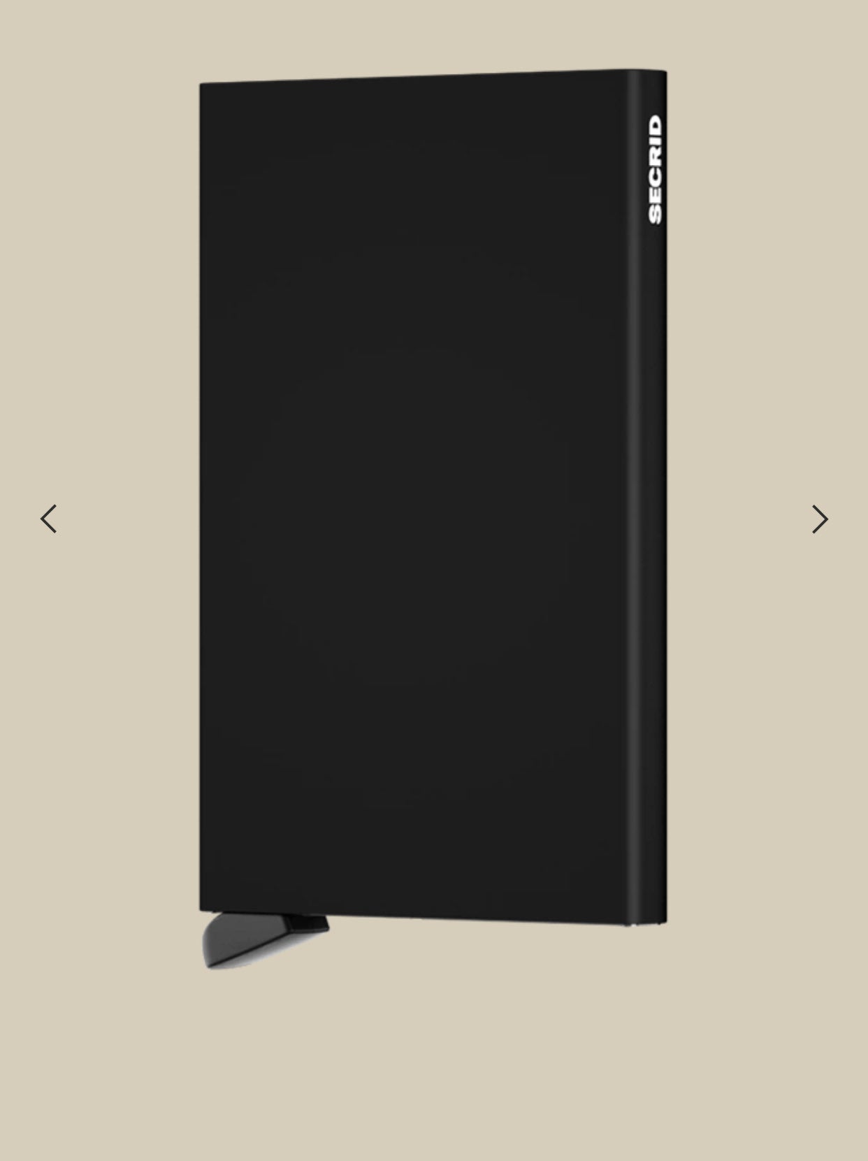 CARD PROTECTOR IN ALLUMINIO E ACCIAIO INOSSIDABILE C-BLACK