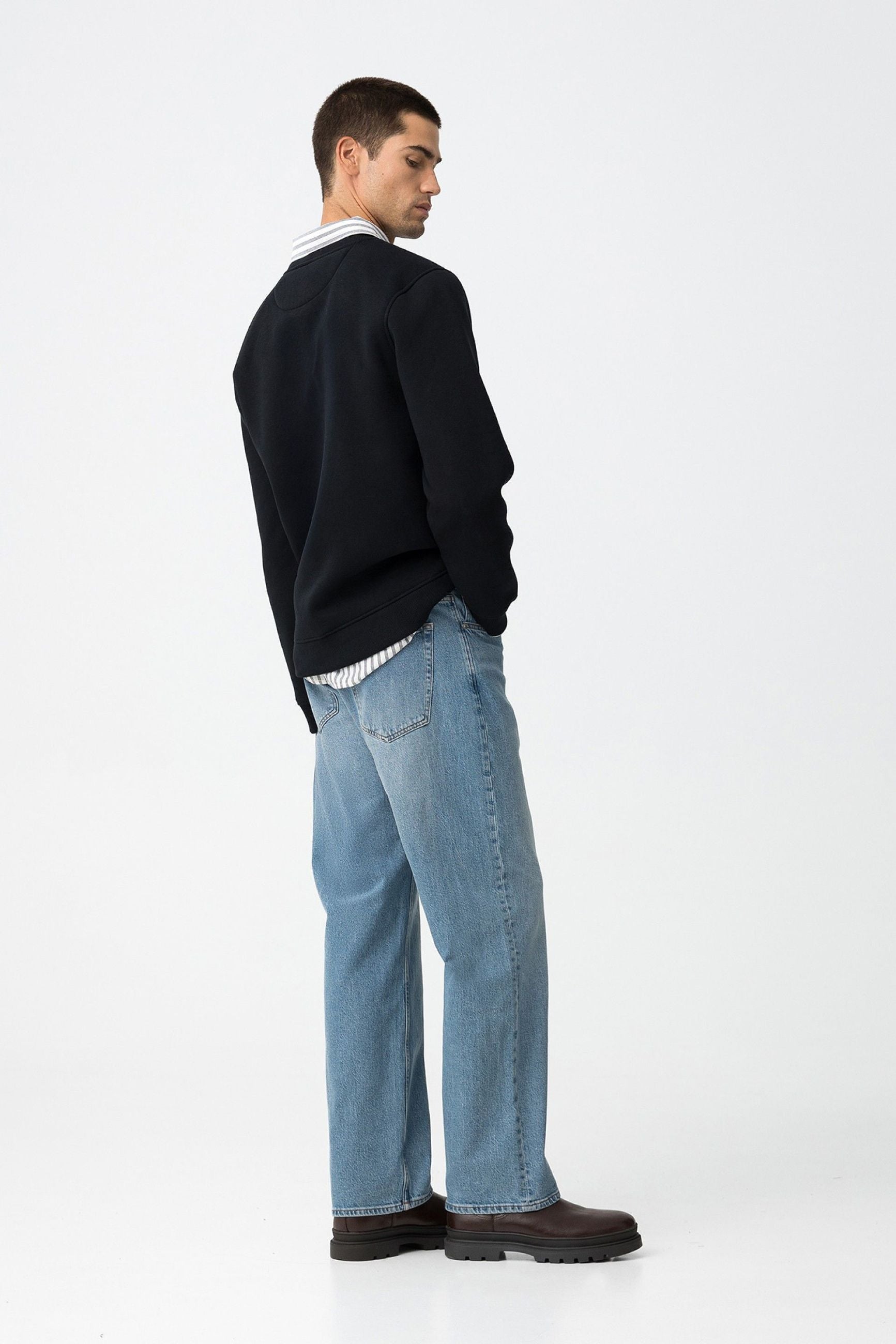 JEANS THOMAS_11 IN TELA LEGGERMENTE ELASTICIZZATA - LOOSE FIT 10062184
