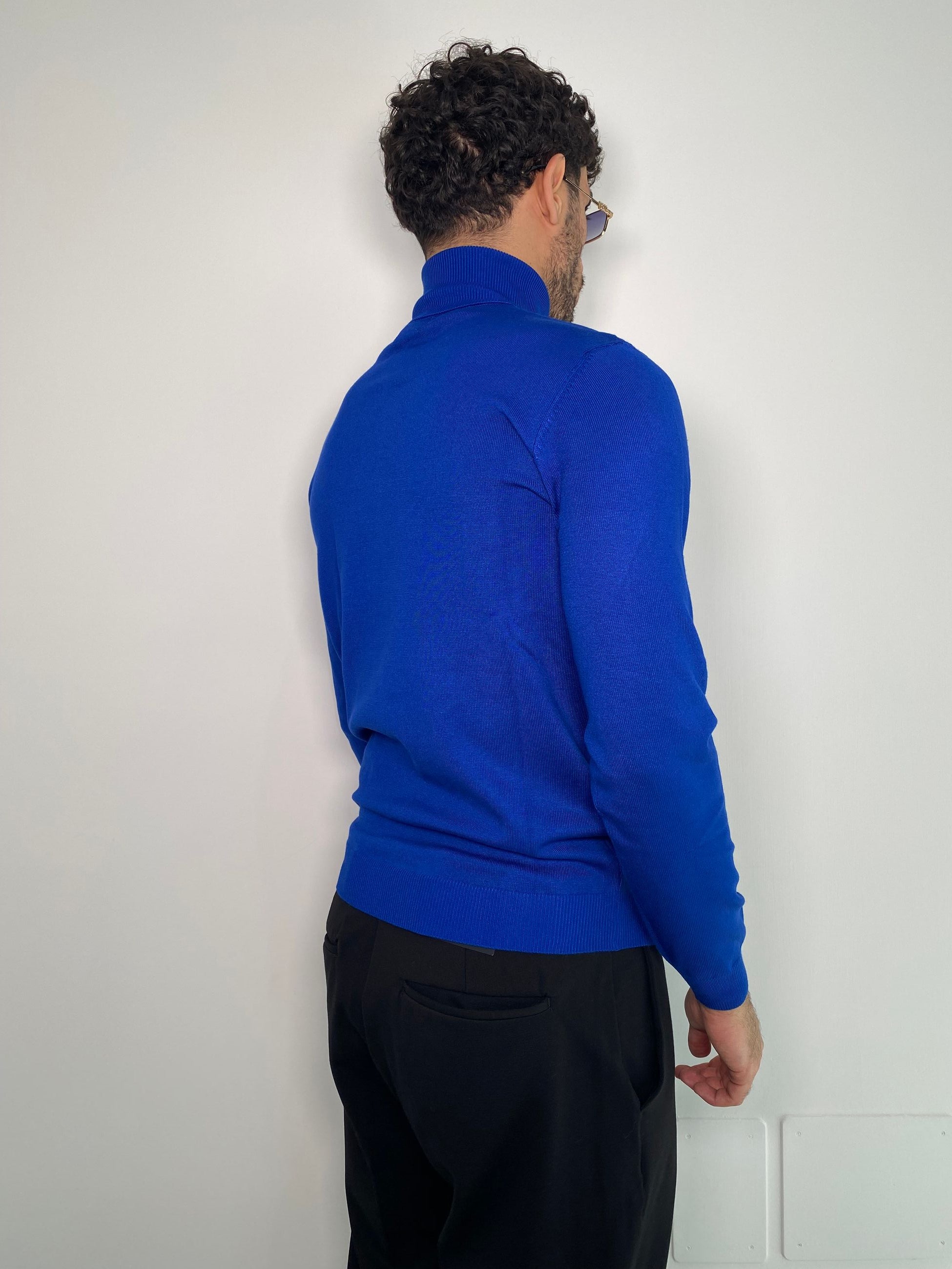 MAGLIA DOLCEVITA BASIC IN MISTO VISCOSA - REGULAR FIT