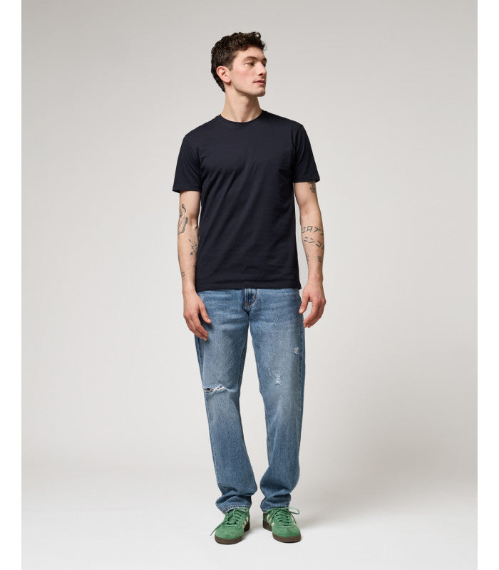 T-SHIRT BASIC IN 100% COTONE EXTRA FINE - REGULAR FIT GL1078F-S25.BLU