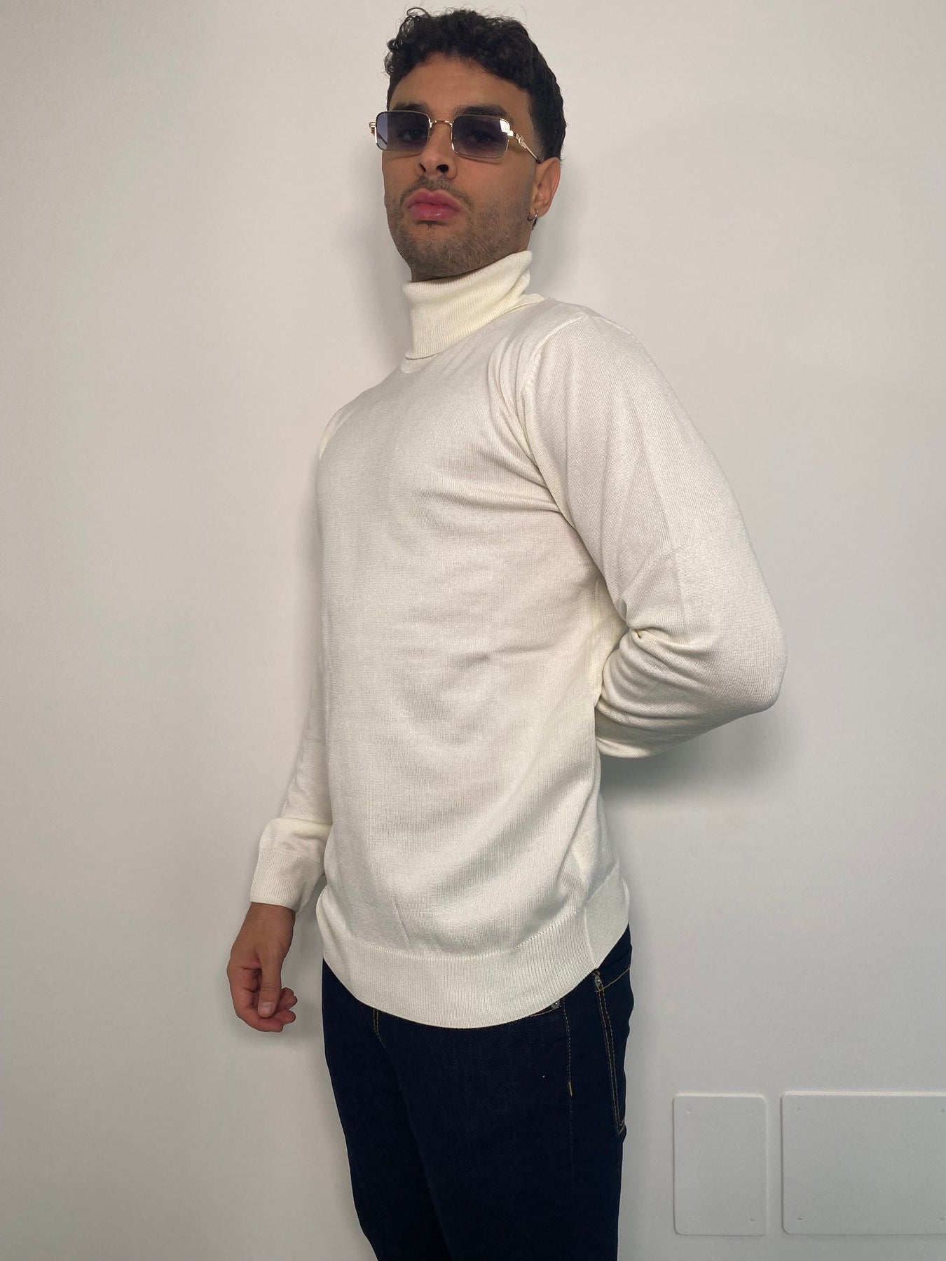 MAGLIA DOLCEVITA BASIC IN MISTO VISCOSA - REGULAR FIT