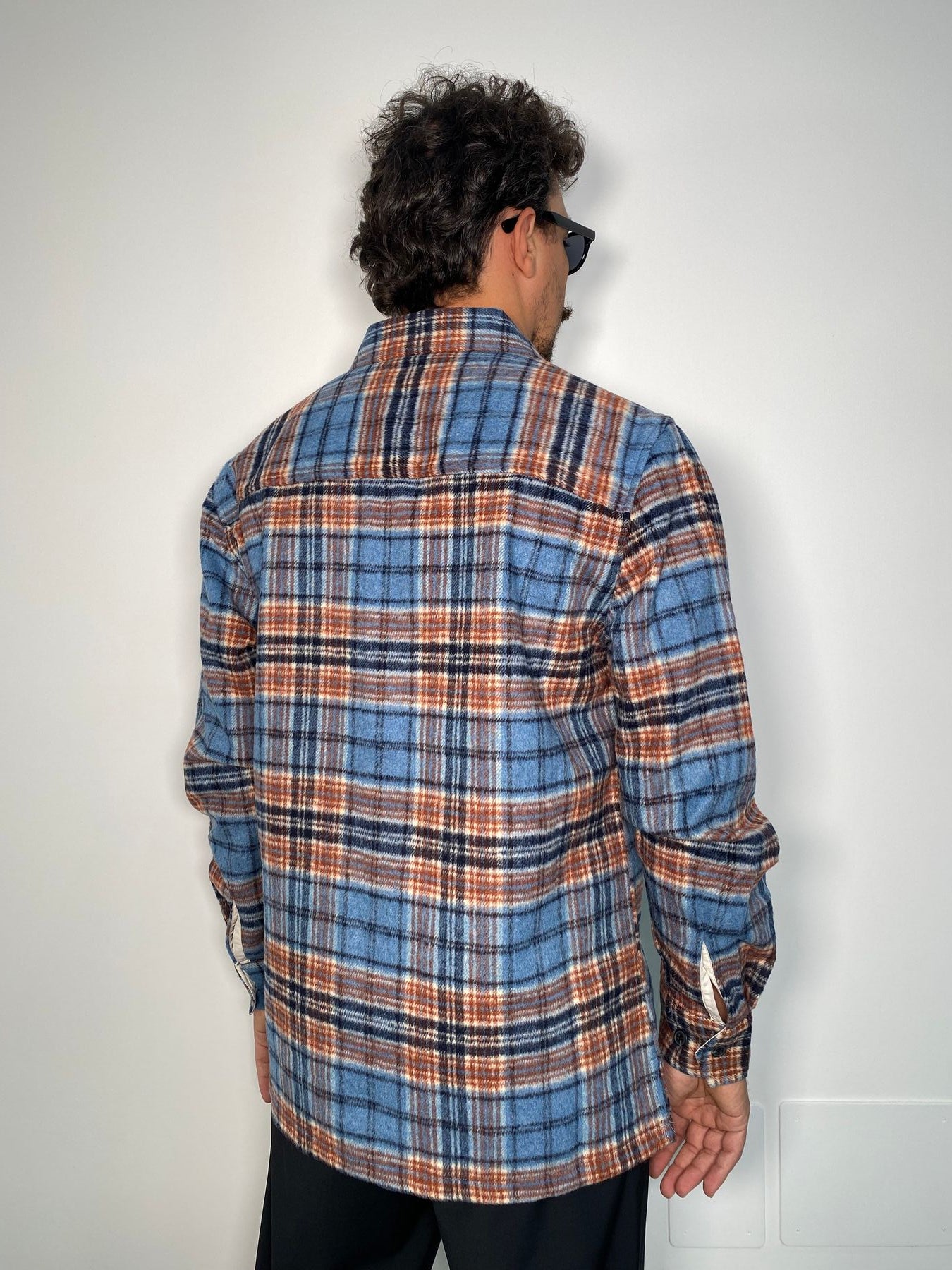 OVERSHIRT IN FLANELLA FANTASIA QUADRI - REGULAR FIT