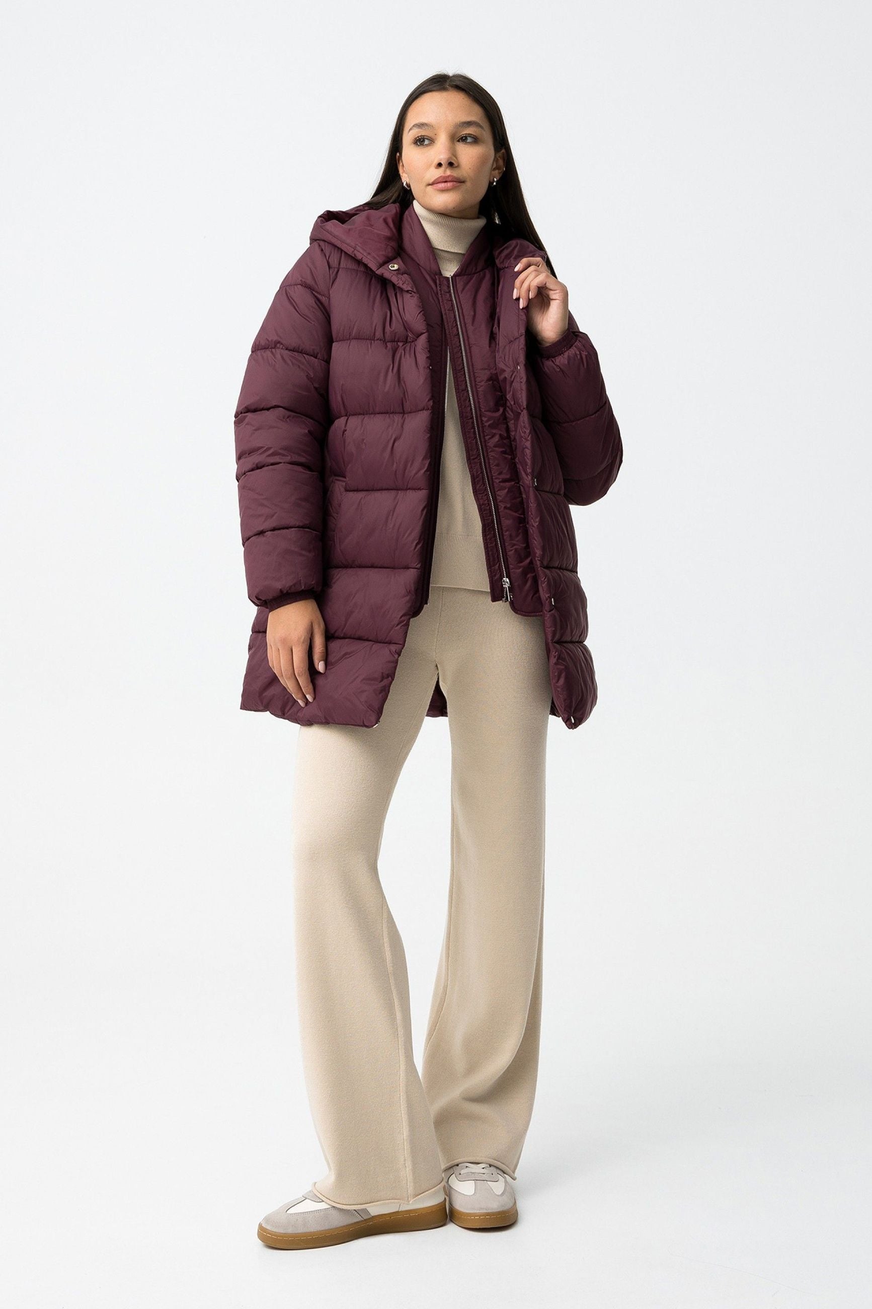 PANTALONE DA COMPLETO MAB_1B IN MAGLIA AMPIO CON ELASTICO IN VITA - COMFORT FIT 10061608.BEI