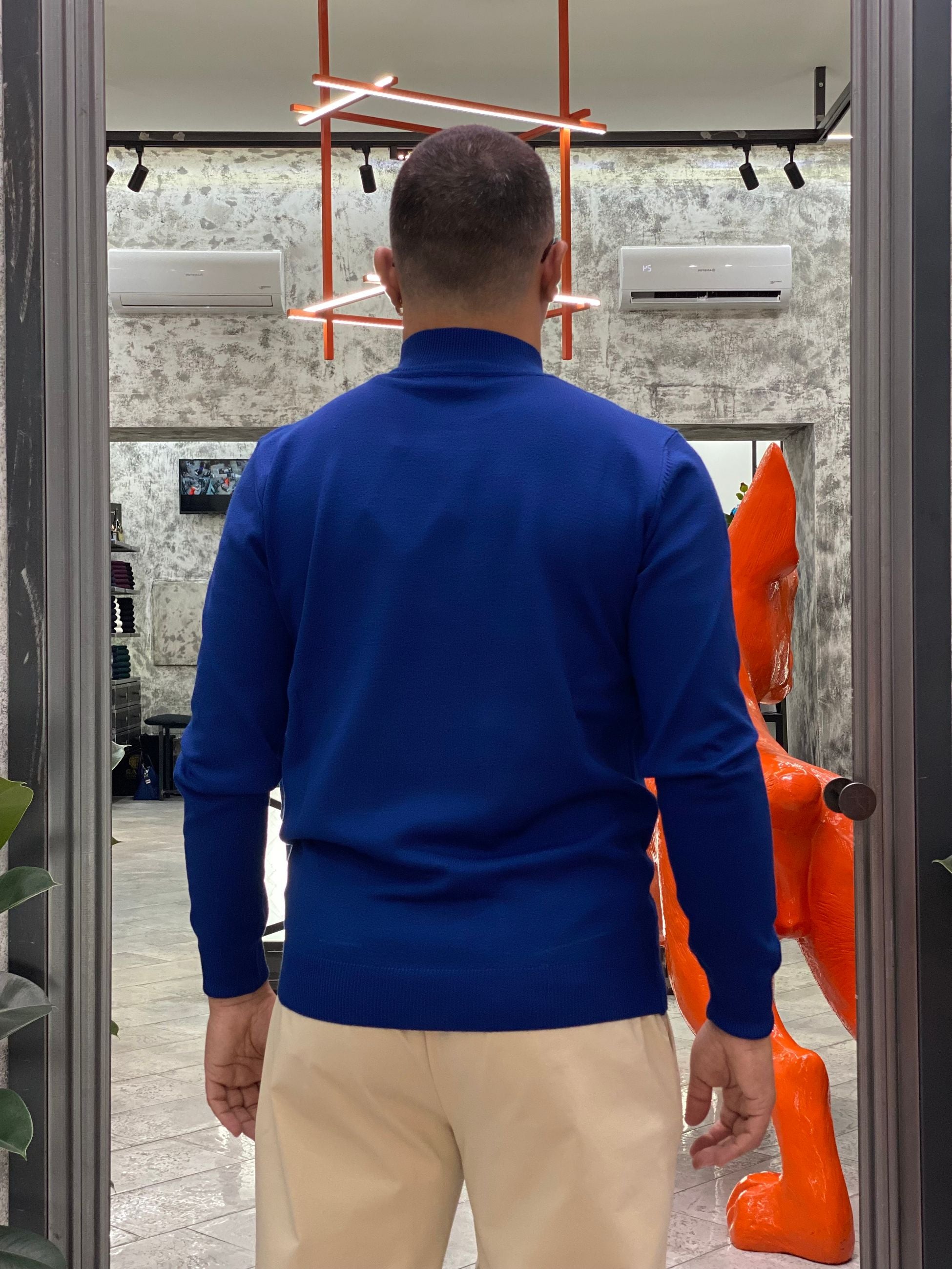 MAGLIA LUPETTO IN MORBIDA VISCOSA - REGULAR FIT MI3059SS.ROY