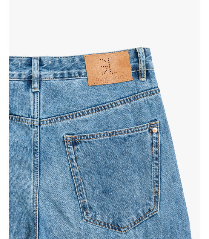 JEANS ANNI 80 CON MICRO ABRASIONI - STRAIGHT FIT GL2510YH