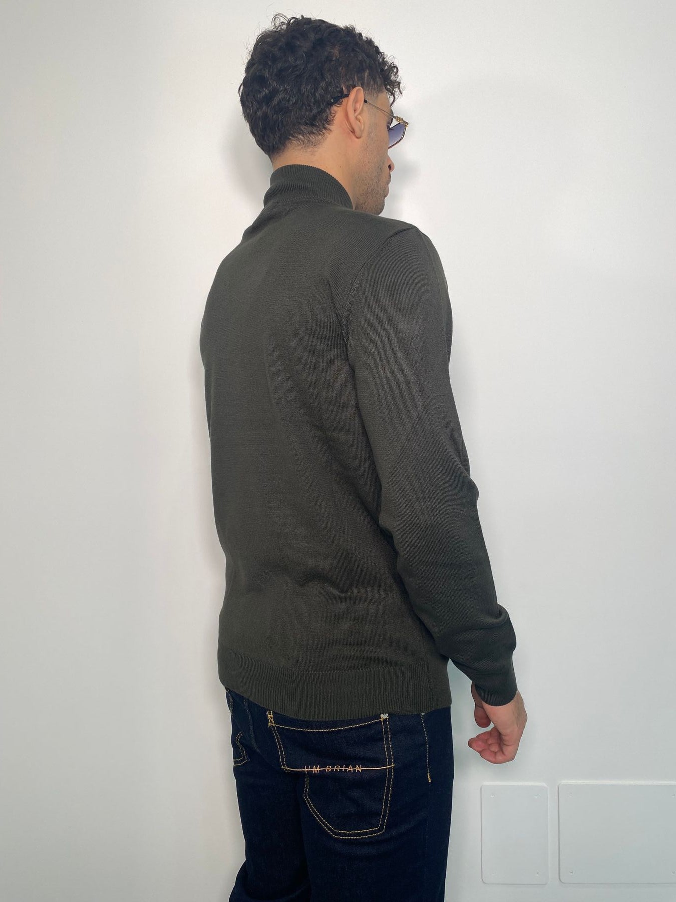 MAGLIA LUPETTO BASIC IN MISTO VISCOSA - REGULAR FIT