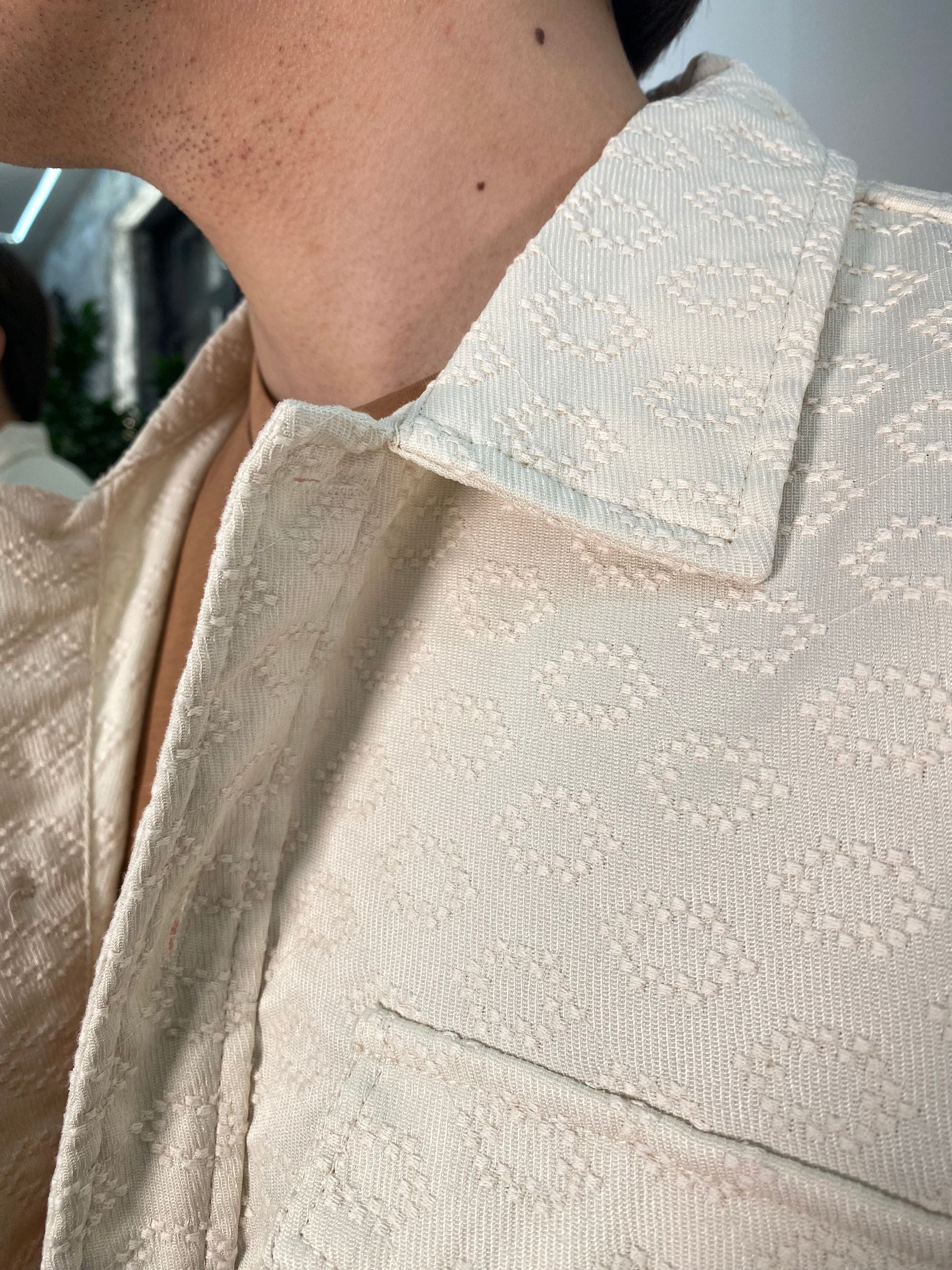 OVERSHIRT CON TASCHE A TOPPA E MICRO RICAMI - REGULAR FIT GL5183BD.PAN