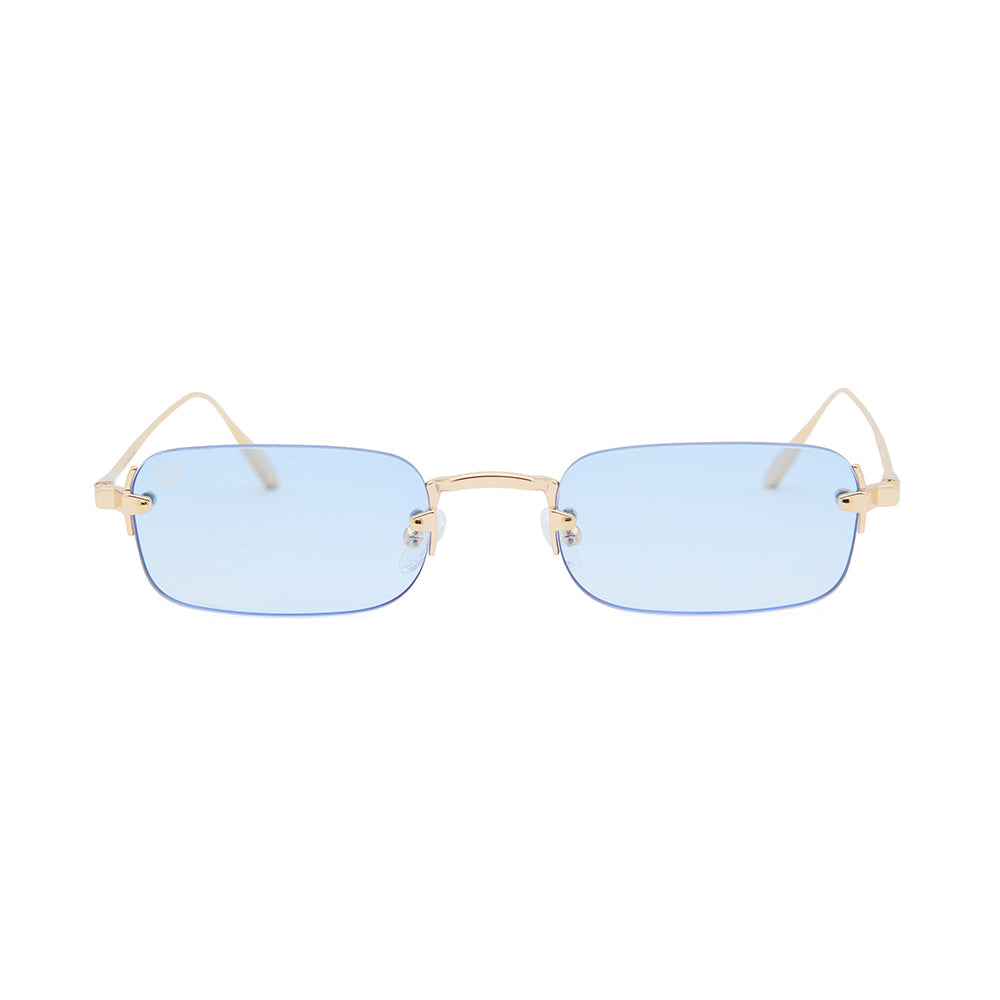 OCCHIALI VOLOS
MONTATURA ORO
LENTI AZZURRO OS2073-C02