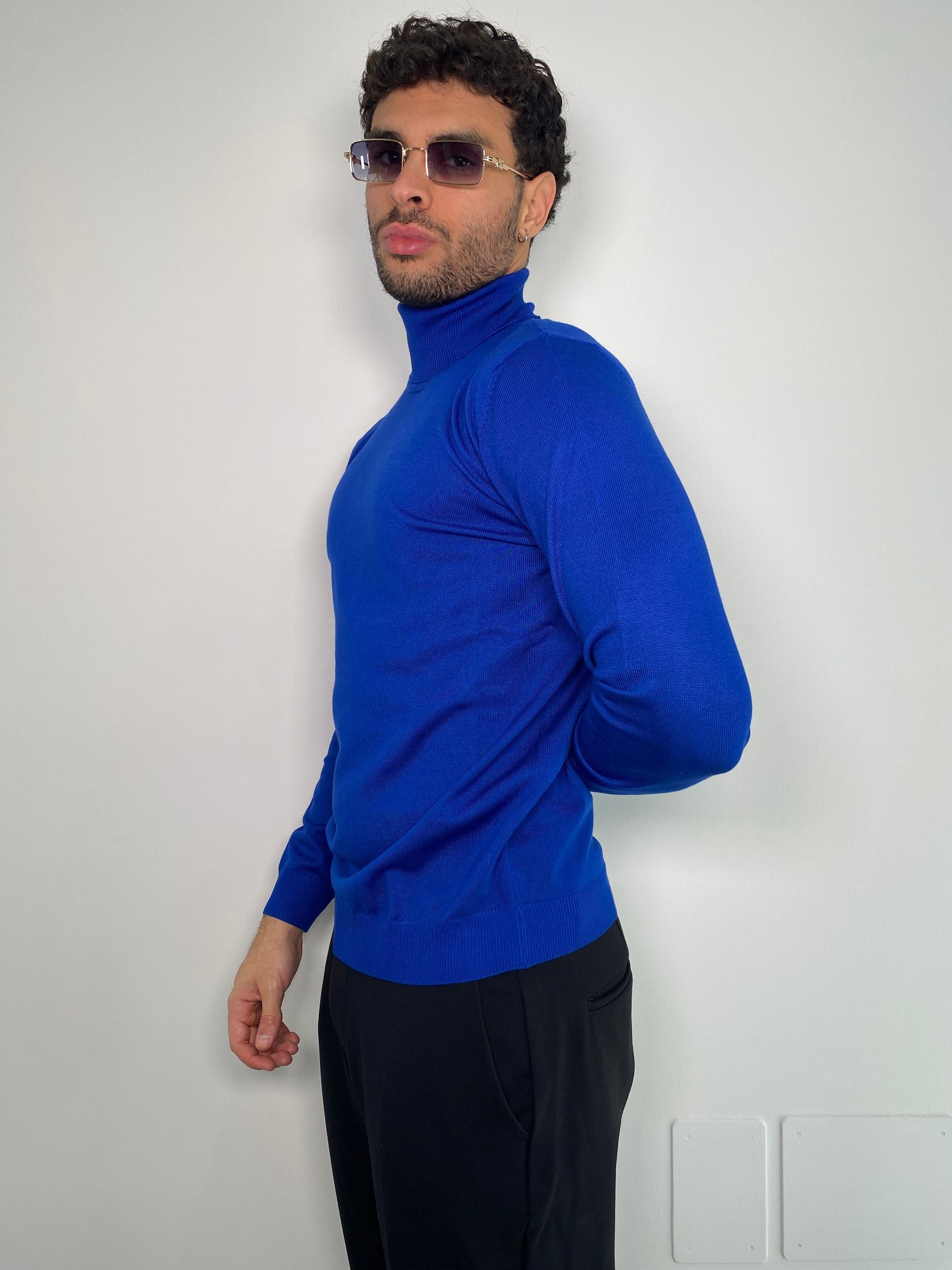 MAGLIA DOLCEVITA BASIC IN MISTO VISCOSA - REGULAR FIT