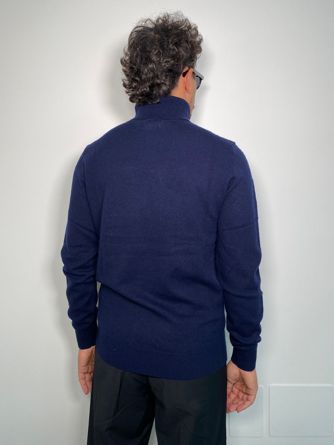 MAGLIA DOLCEVITA BASIC IN MISTO CACHEMIRE - REGULAR FIT