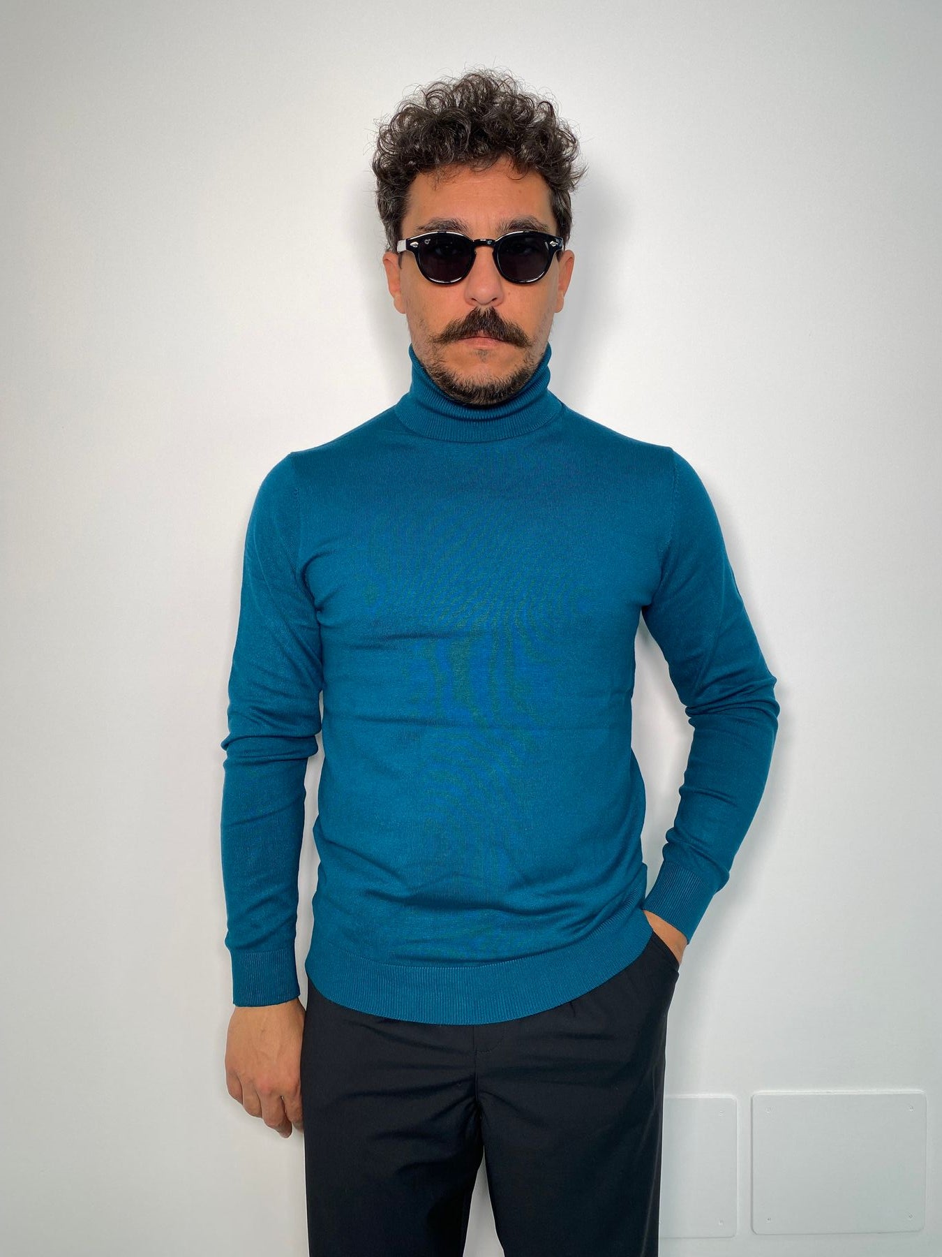 MAGLIA DOLCEVITA IN MISTO VISCOSA FINEZZA 12 - REGULAR FIT