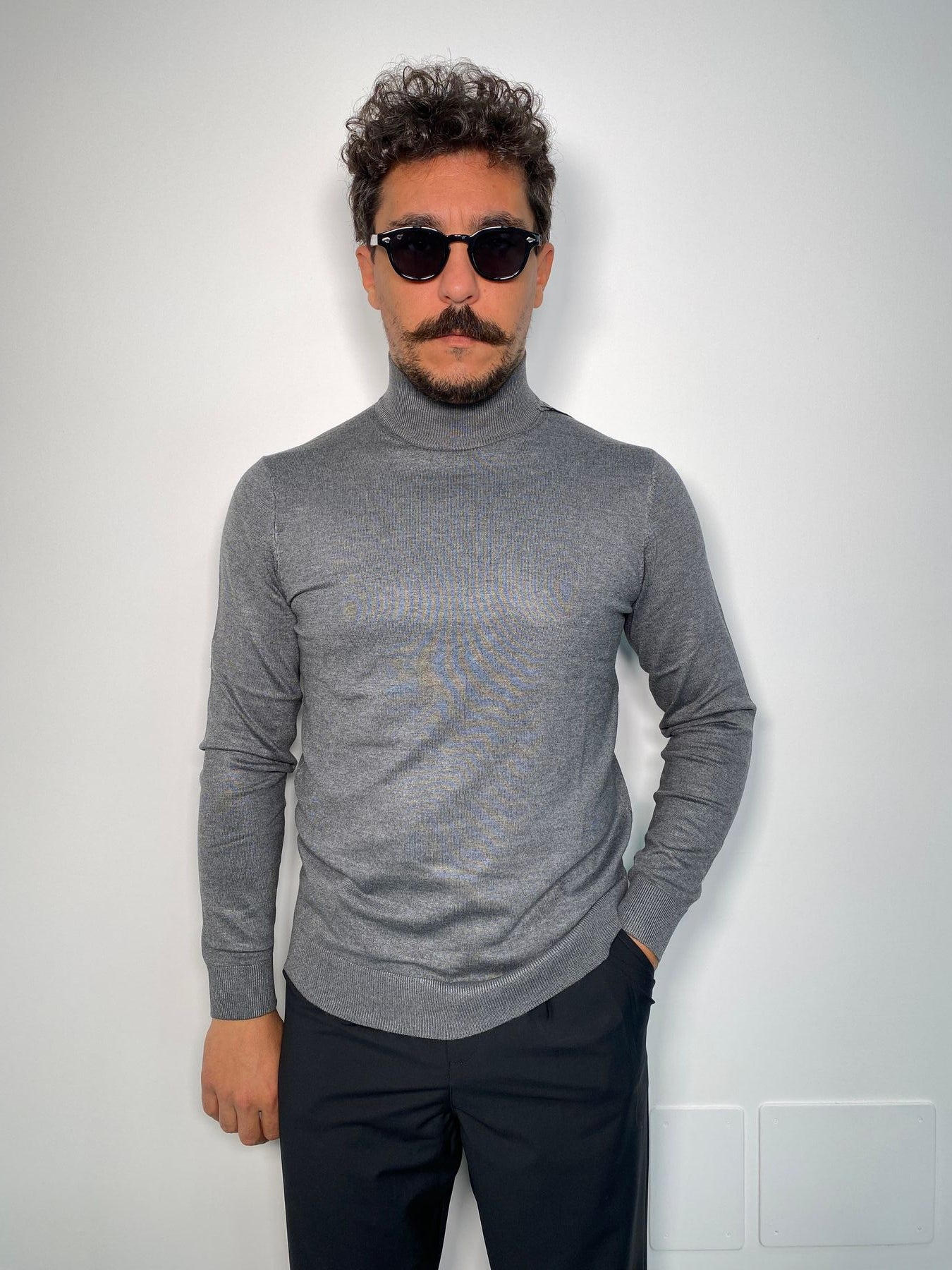 MAGLIA LUPETTO IN MISTO VISCOSA FINEZZA 12 - REGULAR FIT