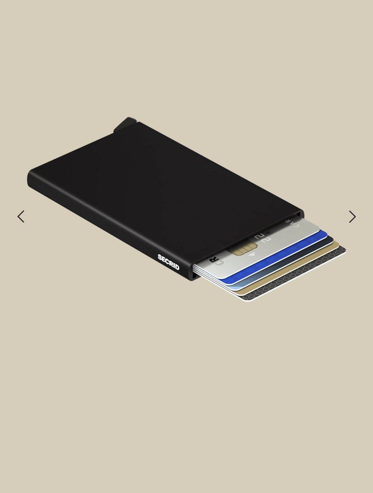CARD PROTECTOR IN ALLUMINIO E ACCIAIO INOSSIDABILE C-BLACK