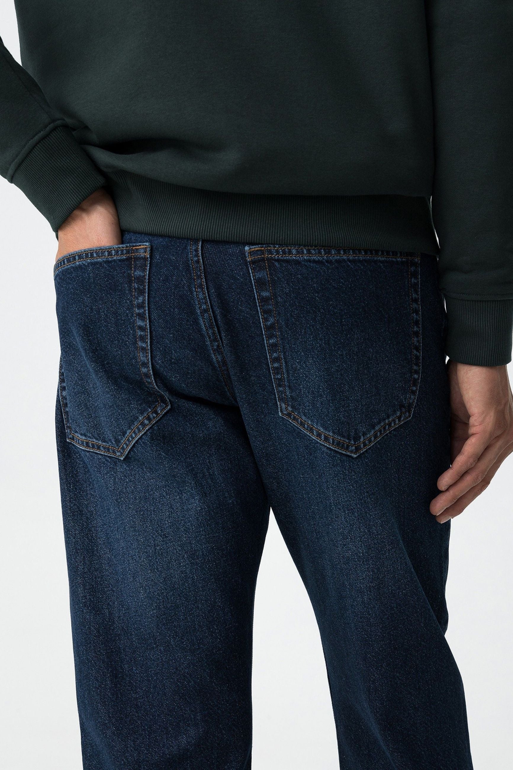 JEANS AUSTIN_58 5 TASCHE ZERO WASH - STRAIGHT LEG (GAMBA DRITTA) 10064277