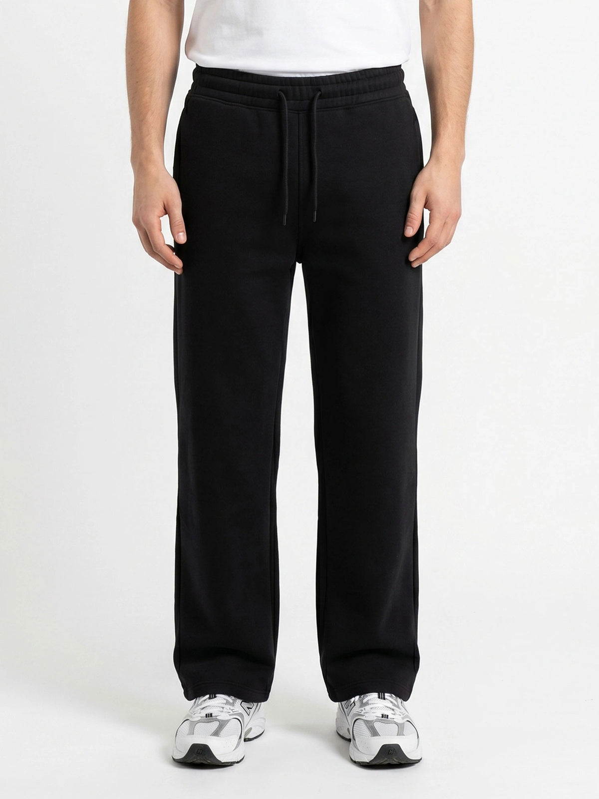 PANTALONE TUTA PALAZZO MODELLO JOGGER - RELAXED FIT M-262075.NER