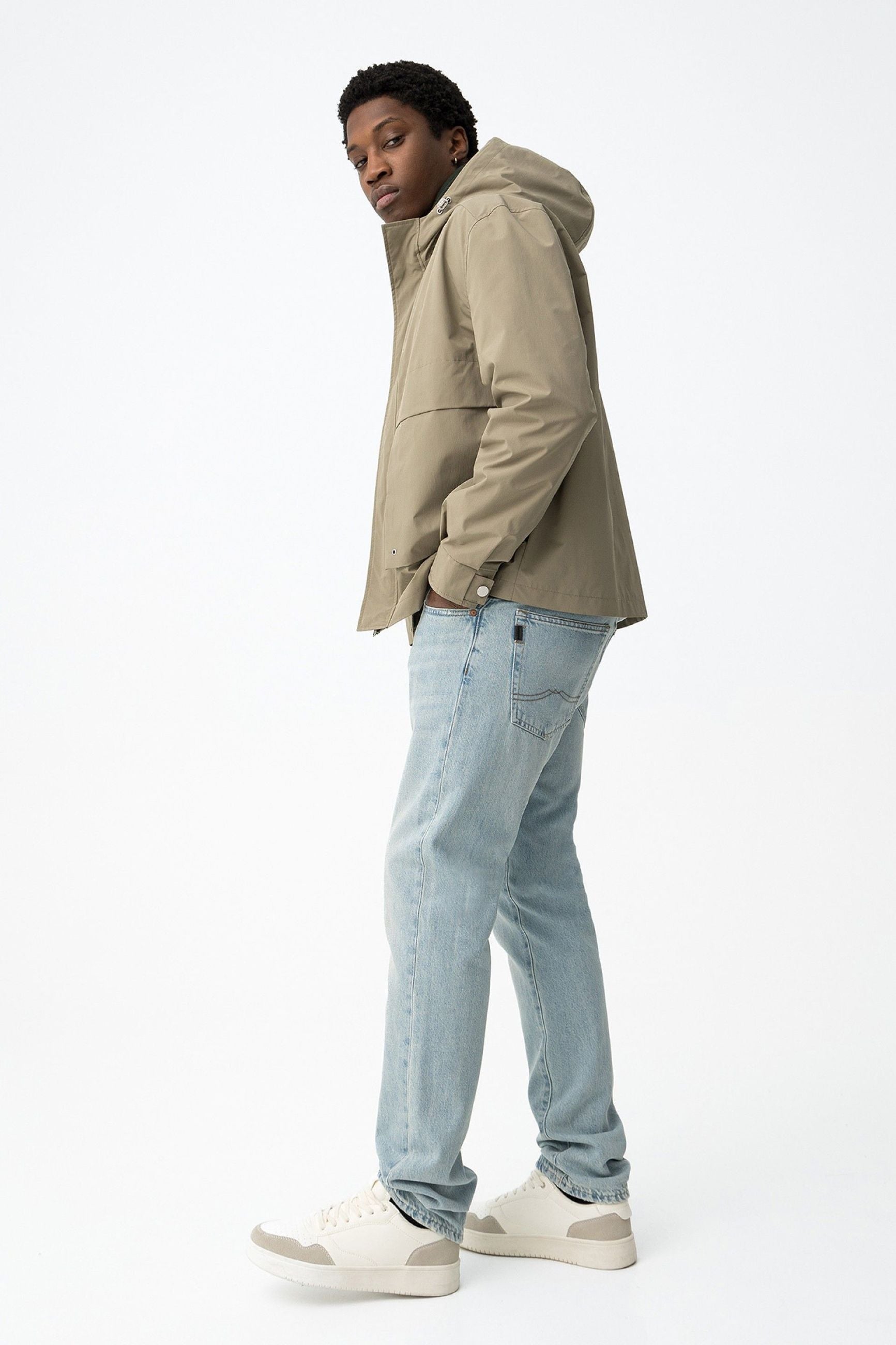 JEANS AUSTIN_61 5 TASCHE LIGHT WASH - STRAIGHT LEG (GAMBA DRITTA) 10064413
