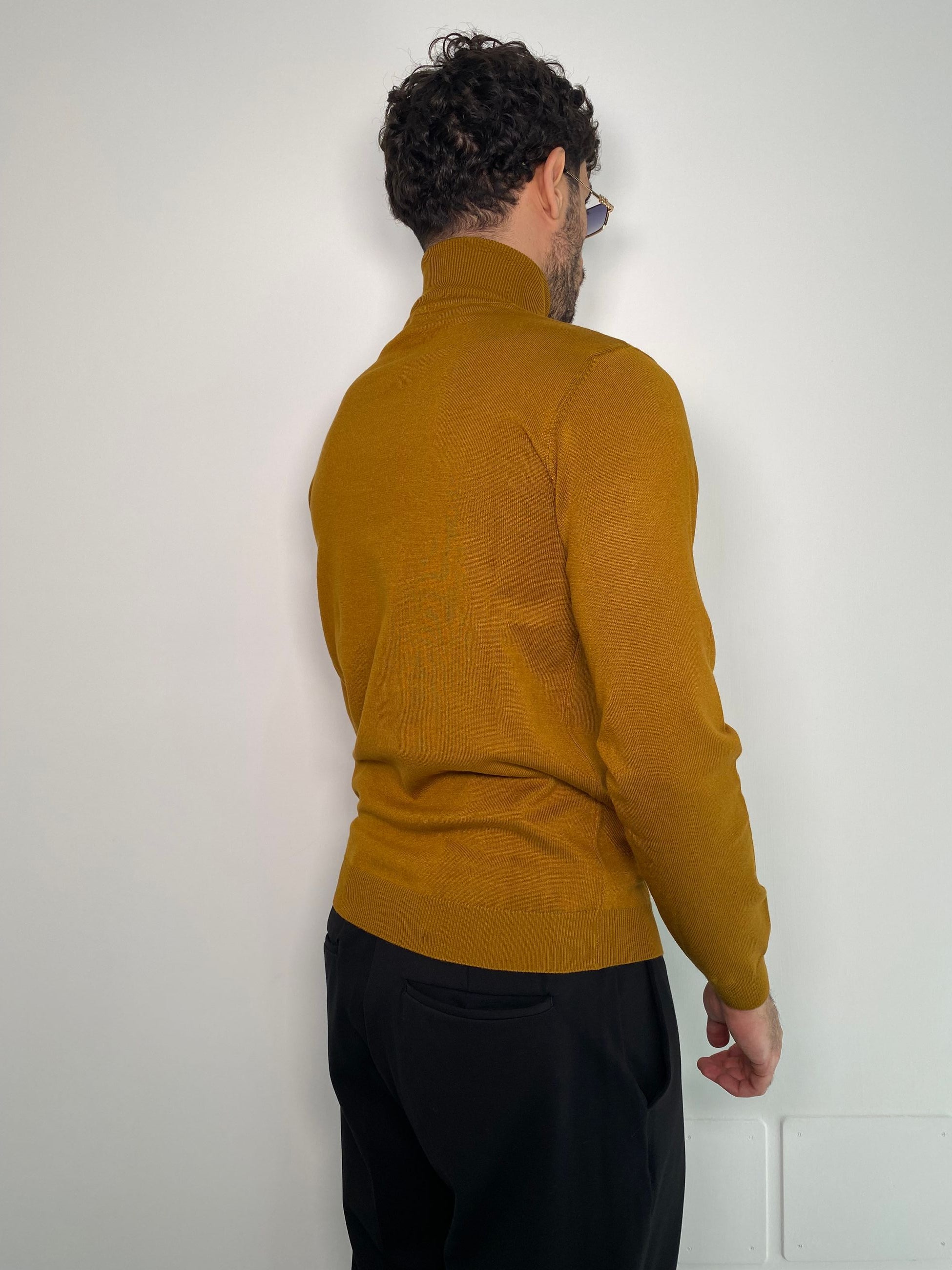 MAGLIA DOLCEVITA BASIC IN MISTO VISCOSA - REGULAR FIT
