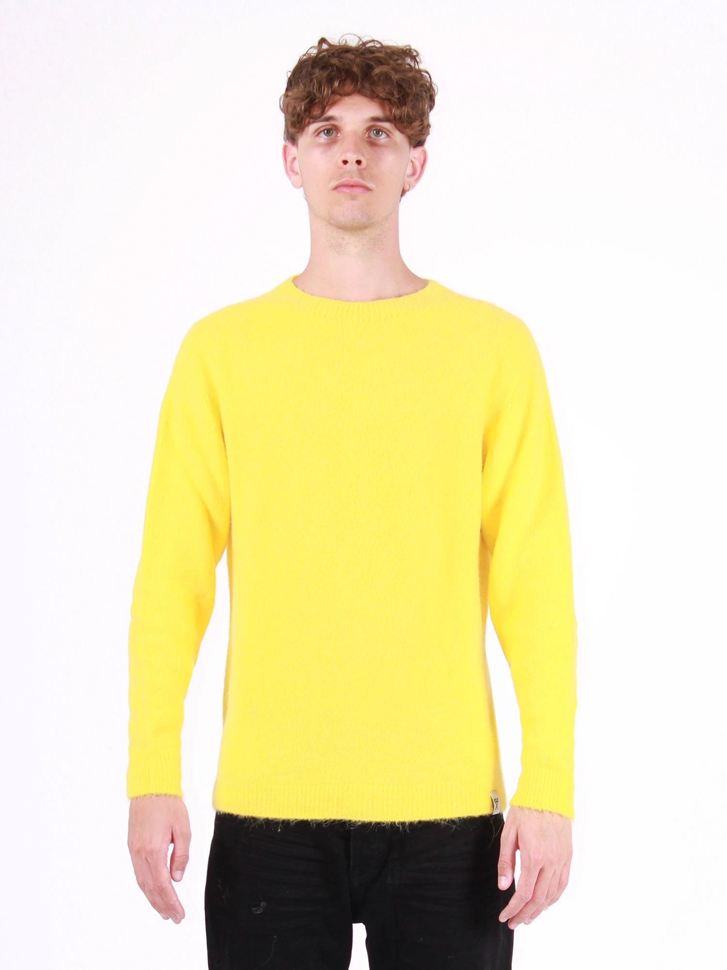 MAGLIA GIROCOLLO IN LANA MOHAIR REGULAR FIT M252037-5