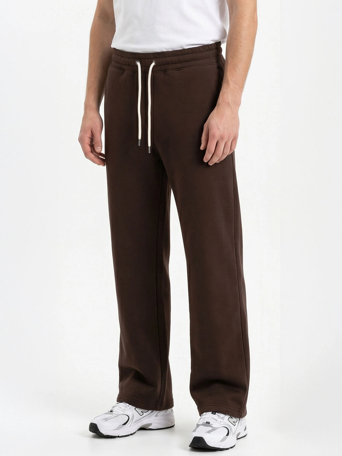 PANTALONE TUTA PALAZZO MODELLO JOGGER - RELAXED FIT M-262075.MOR