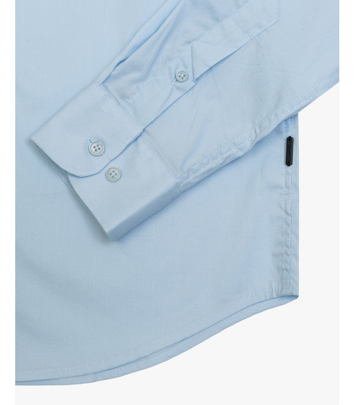 CAMICIA BASIC IN COTONE ELASTICIZZATO - SLIM FIT GL070DA.SKYNEW