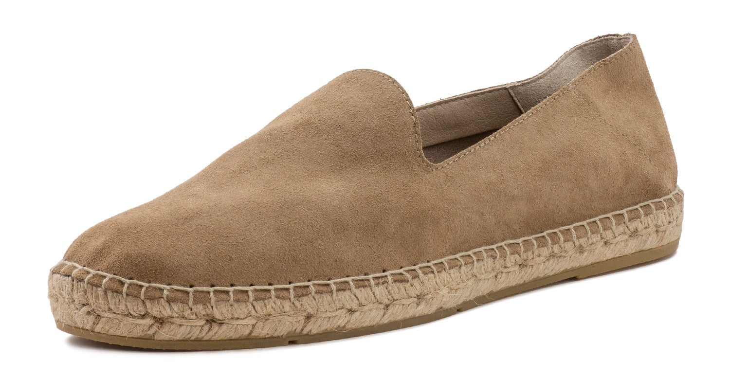 ESPADRILLAS IN CAMOSCIO CON SUOLA IN JUTA