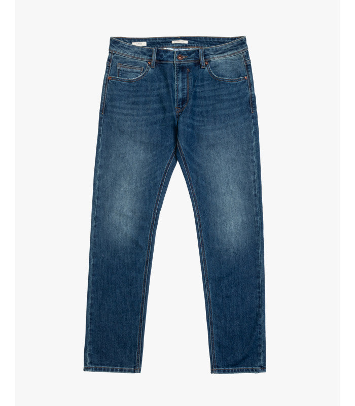 JEANS BRUCE 5 TASCHE DARK WASH CON CHIUSURA ZIP - REGULAR/SLIM FIT GL6316Q-F25