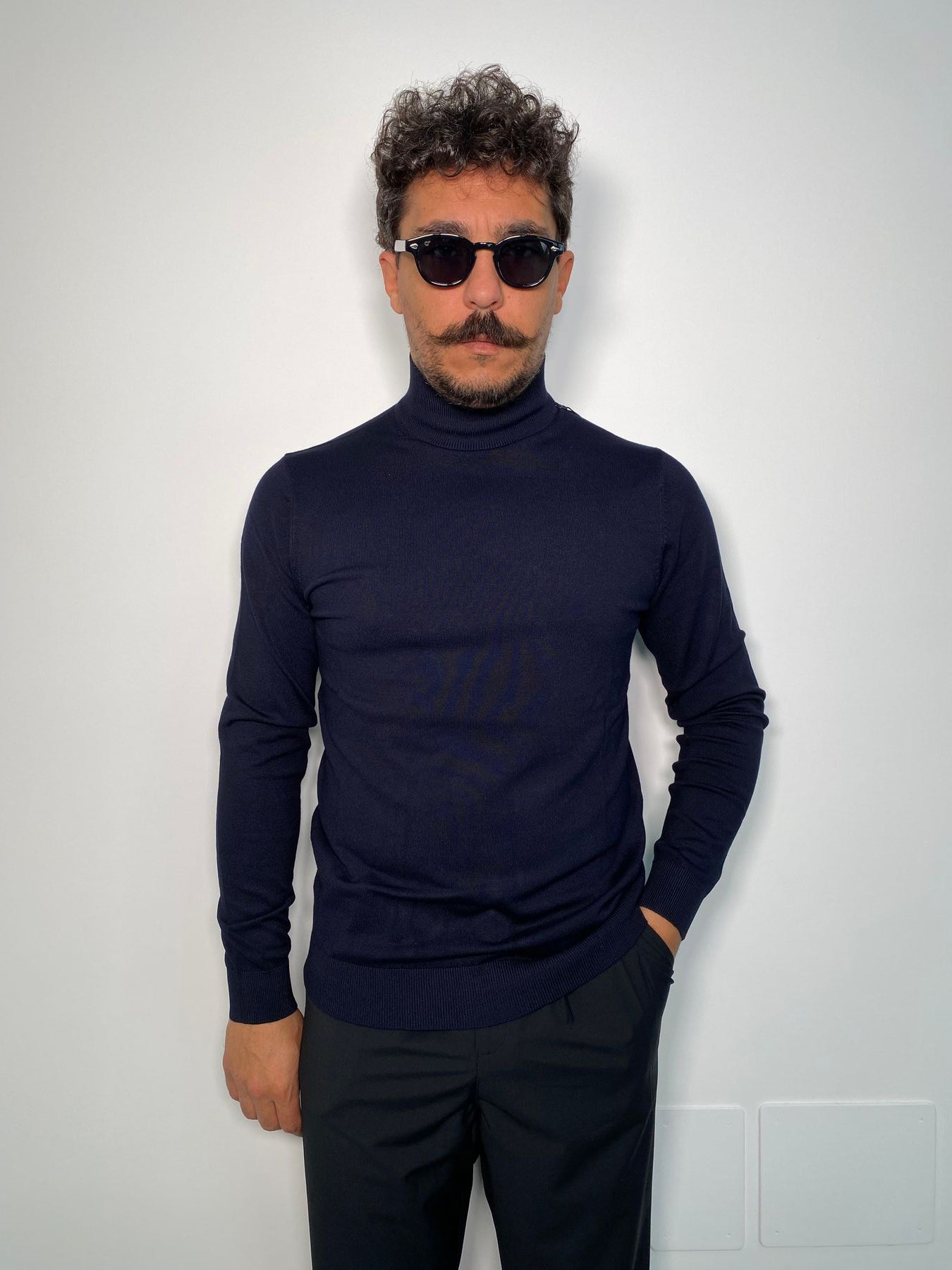 MAGLIA LUPETTO IN MISTO VISCOSA FINEZZA 12 - REGULAR FIT