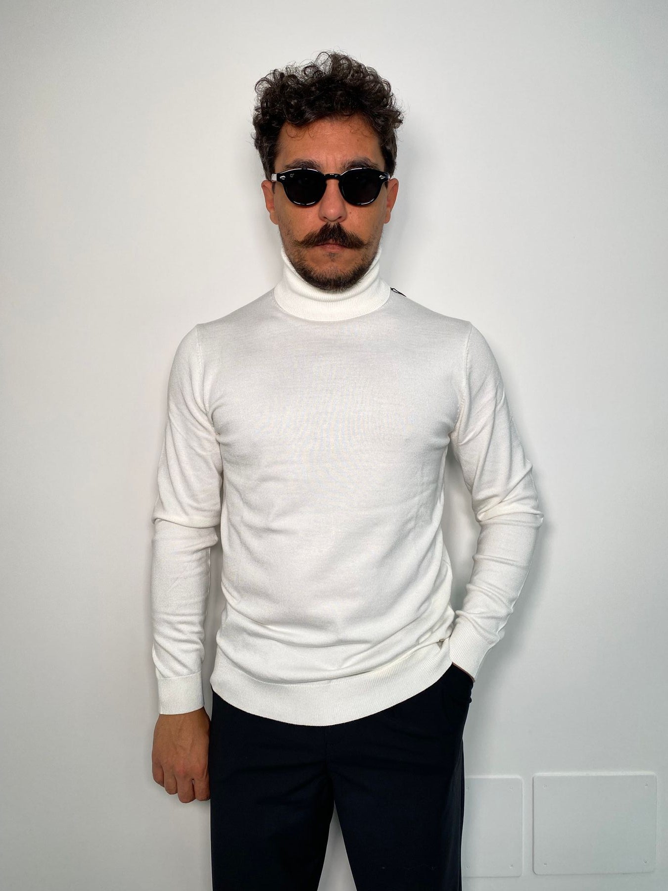MAGLIA DOLCEVITA IN MISTO VISCOSA FINEZZA 12 - REGULAR FIT