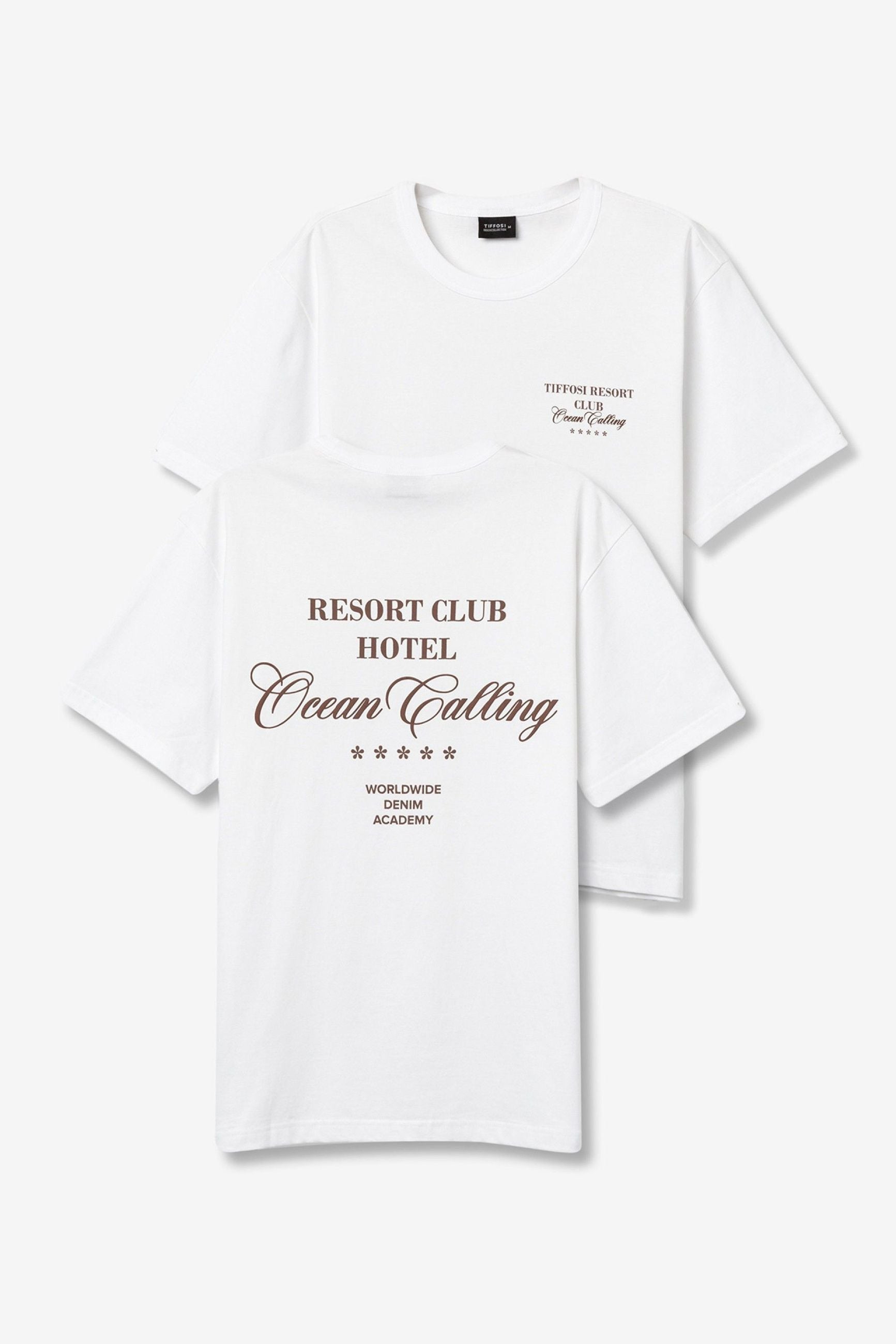 T-SHIRT GUSTAV CON STAMPA RESORT FRONTE/RETRO - REGULAR FIT 10065260.BIA