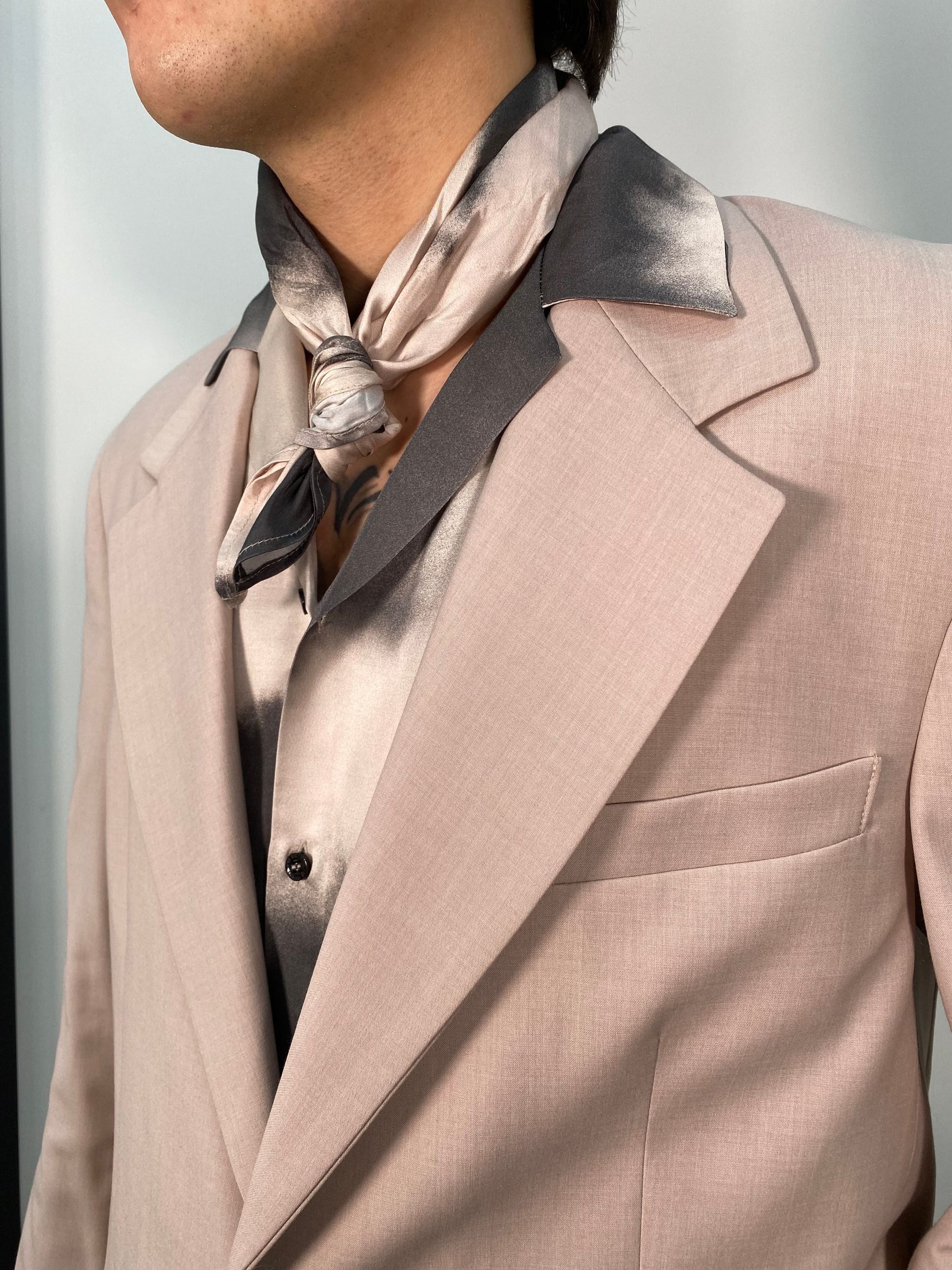 GIACCA DA ABITO MONOPETTO IN POLIVISCOSA - OVERSIZE FIT GIA3219.CIP