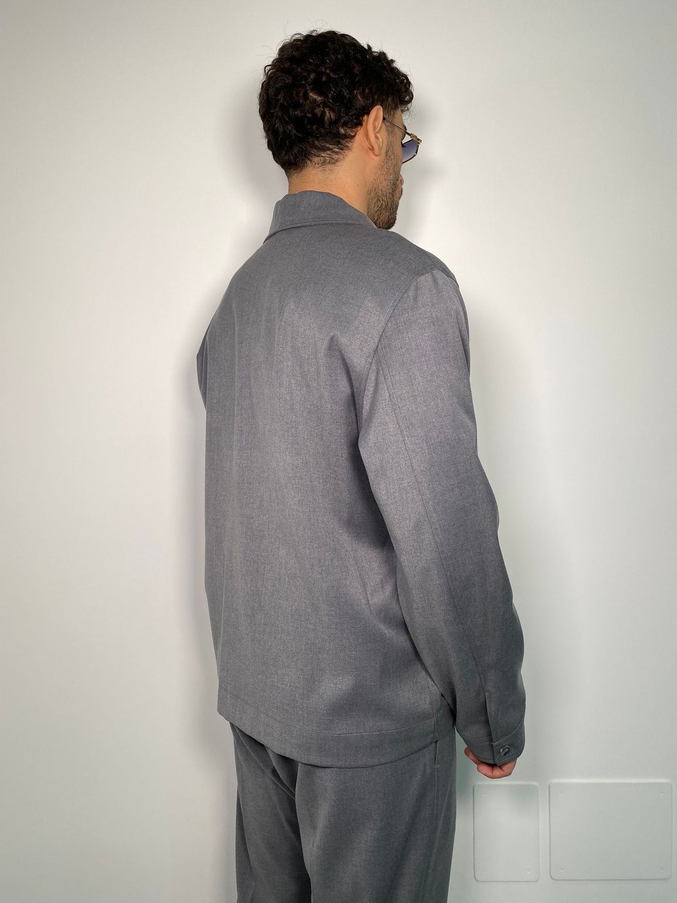GIACCA CAMICIA CON TASCONE DA COORDINATO - RELAXED FIT