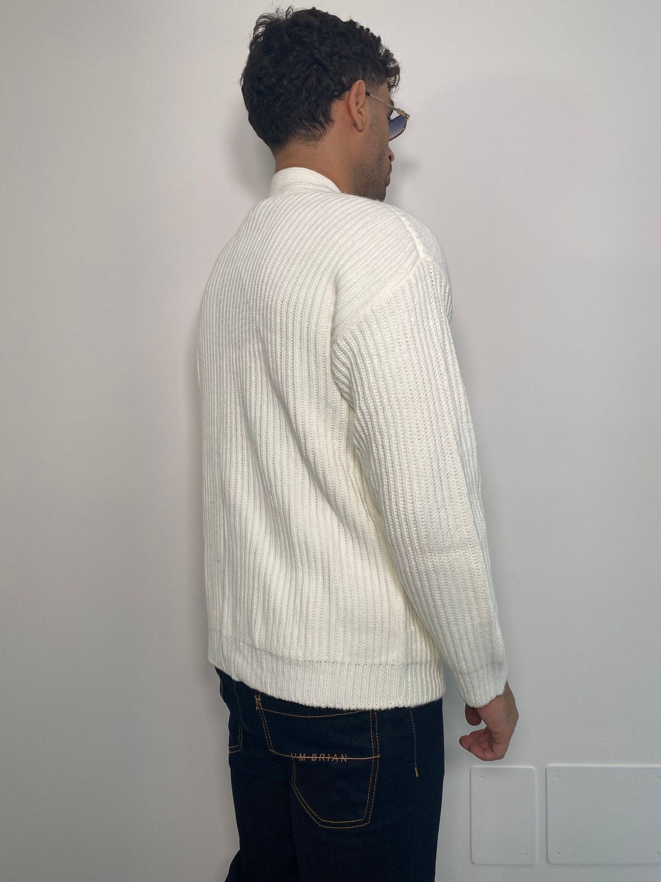 CARDIGAN IN MISTO LANA CON BOTTONI VINTAGE E TASCHE A TOPPA - REGULAR FIT