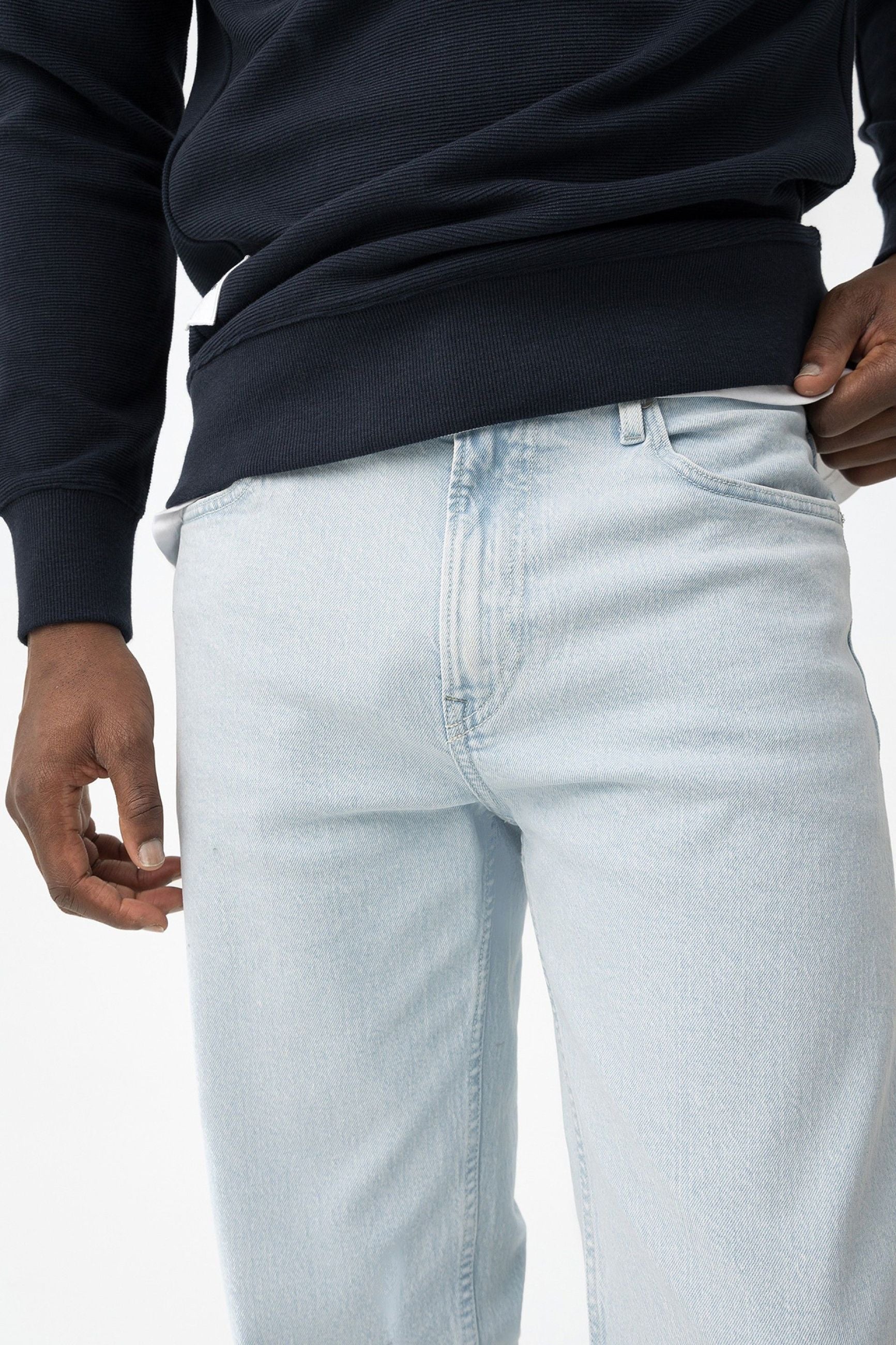 JEANS THOMAS_20 5 TASCHE LIGHT WASH - LOOSE FIT 10065050