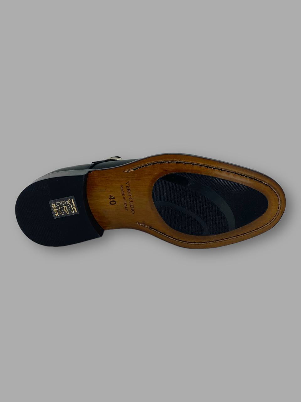 STRINGATE IN PELLE CON DOPPIA FIBBIA
