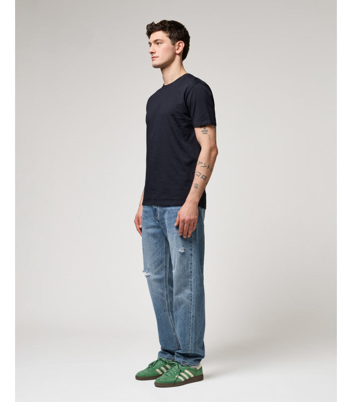 T-SHIRT BASIC IN 100% COTONE EXTRA FINE - REGULAR FIT GL1078F-S26.BLU