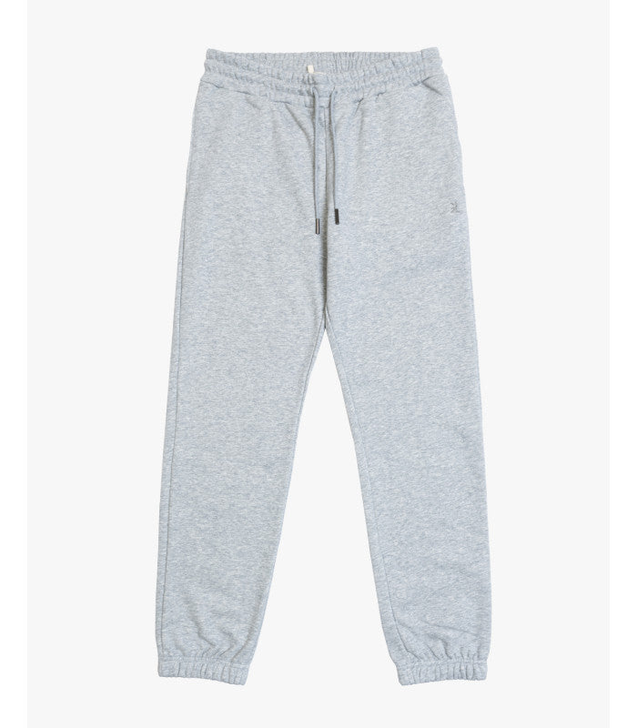 PANTALONE TUTA CON ELASTICO IN VITA E AL FONDO - REGULAR FIT GL2245F-F25.GRI