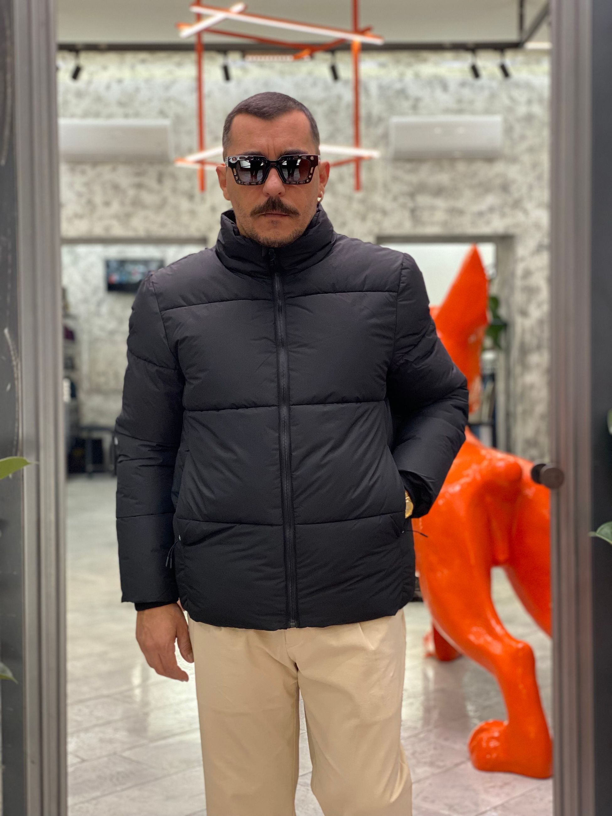 GIUBBINO PARKER MODELLO PUFFER - RELAXED FIT 10061862