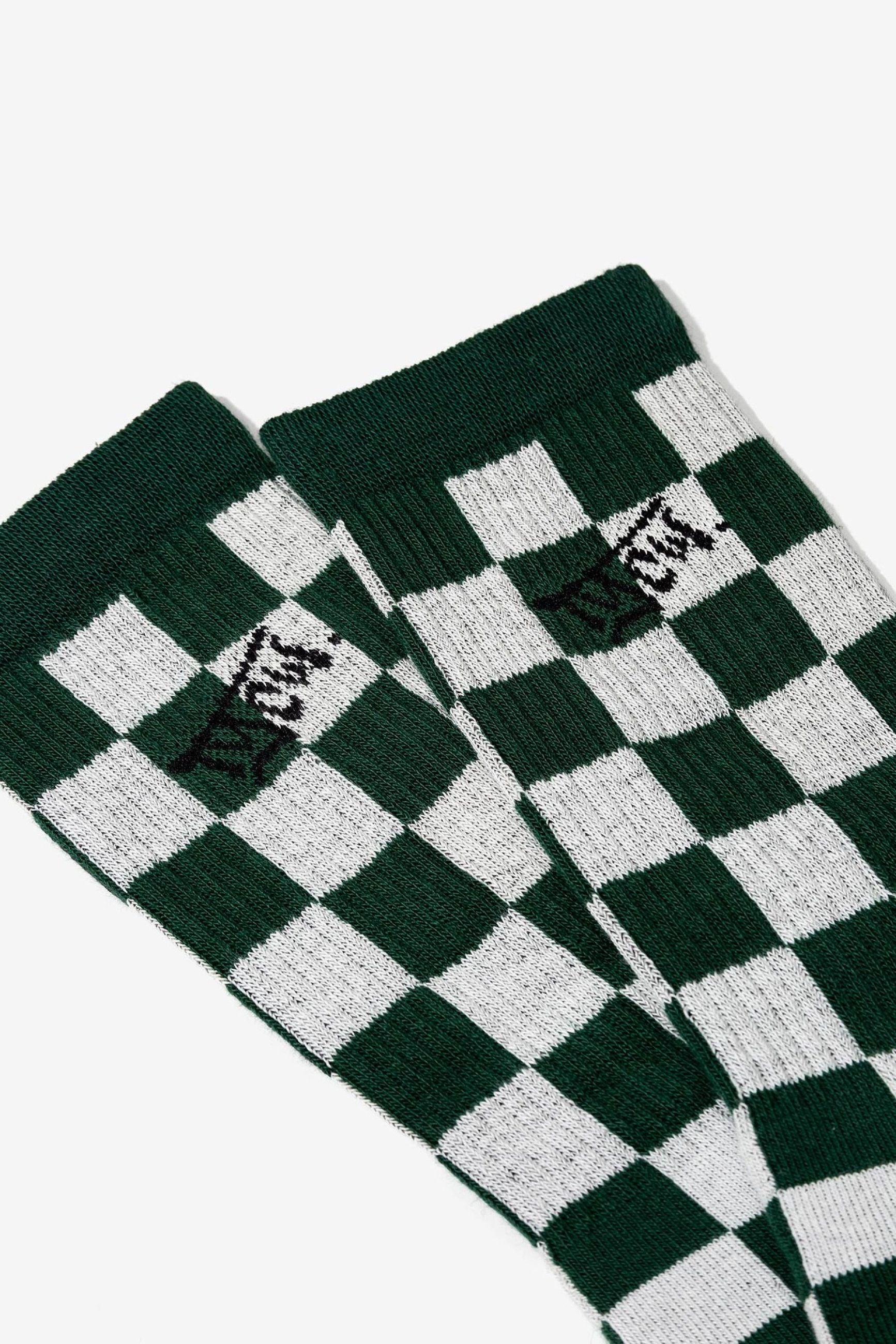 CALZINI ZULAND A SCACCHI A META' POLPACCIO CON LOGO 10063836