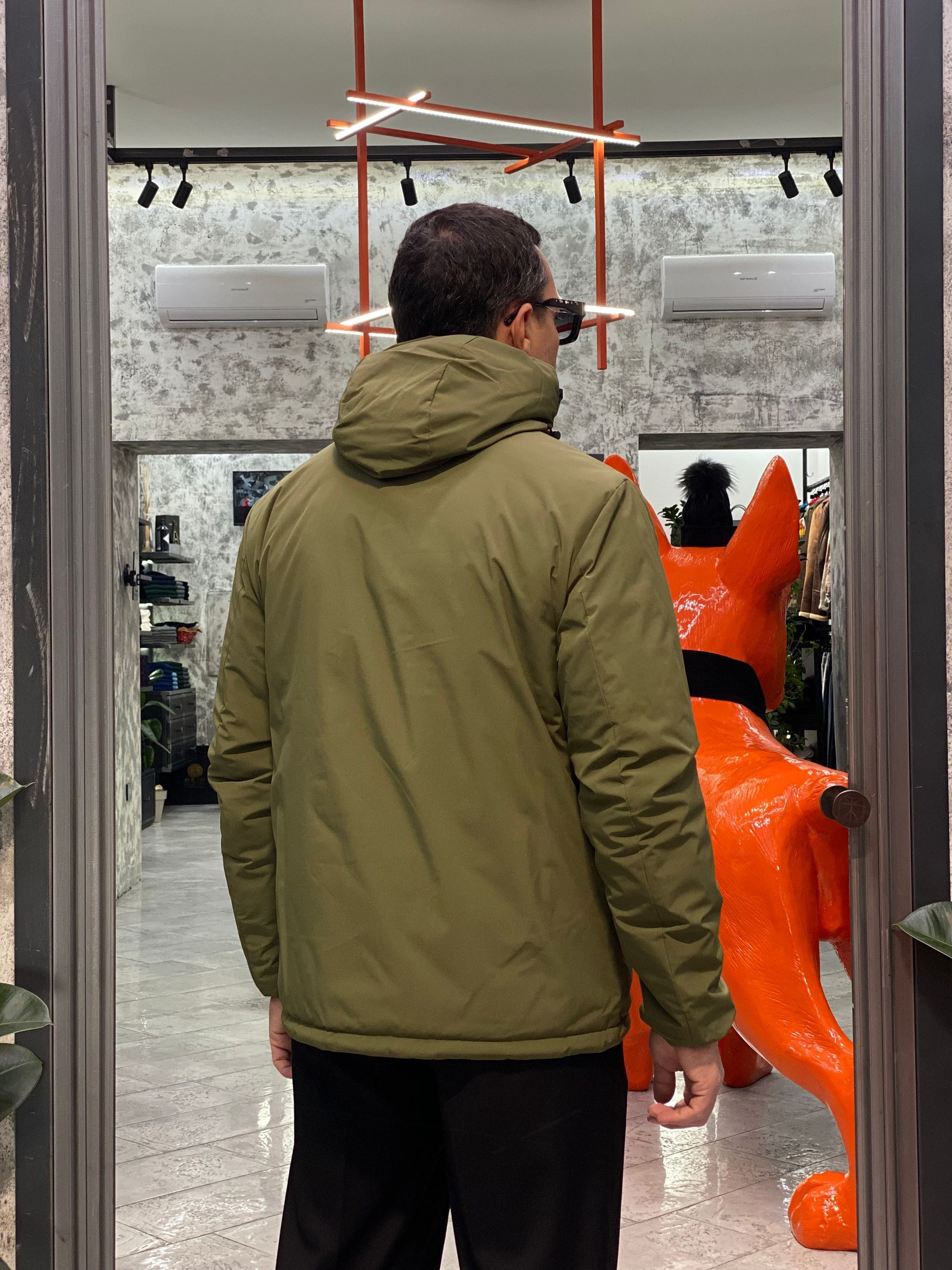 GIUBBINO CARCROSS REVERSIBILE 2 IN 1 IN TESSUTO SOFTSHELL STRETCH E PIUMINO - REGULAR FIT CN.G225305.BOL