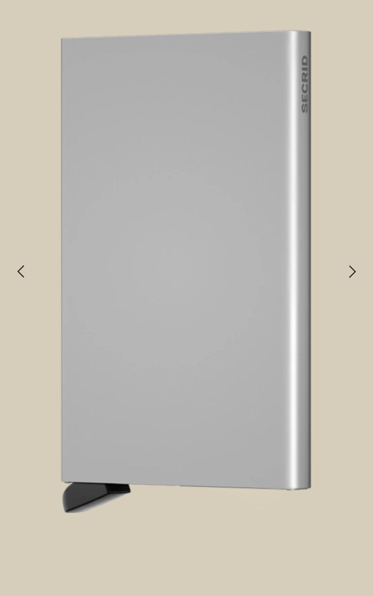 CARD PROTECTOR IN ALLUMINIO E ACCIAIO INOSSIDABILE C-SILVER