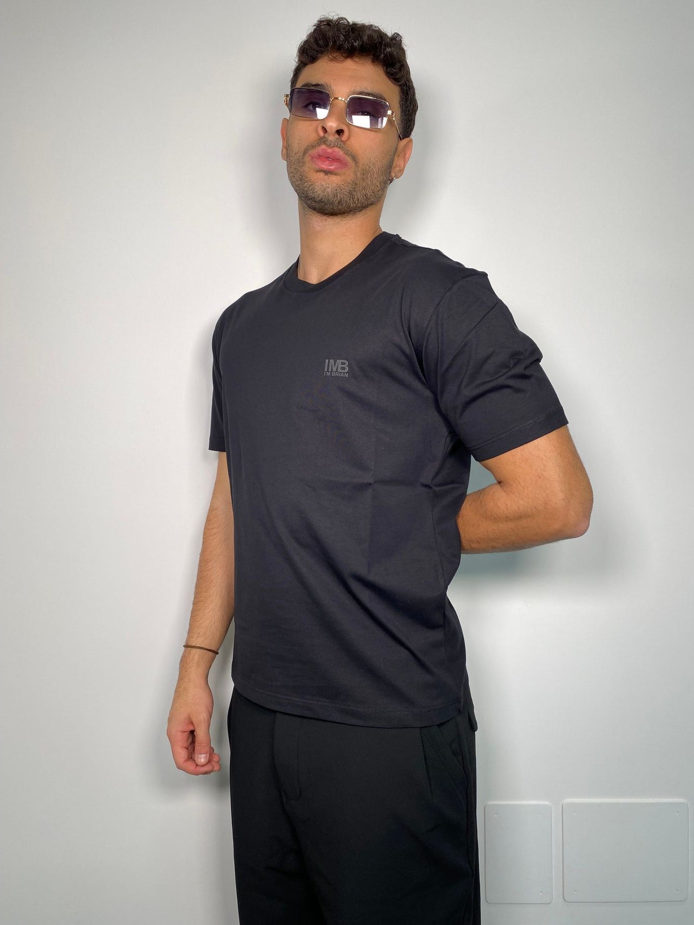 T-SHIRT CON LOGO RICAMATO LATO CUORE - REGULAR FIT